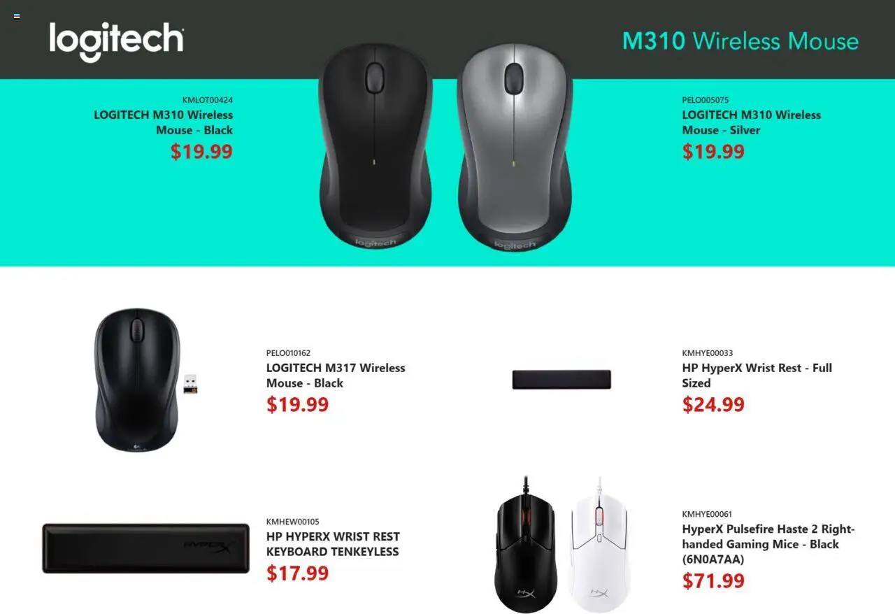 Canada Computers flyer valid from 19.09.2025 | Page: 11 | Products: Mouse, Keyboard