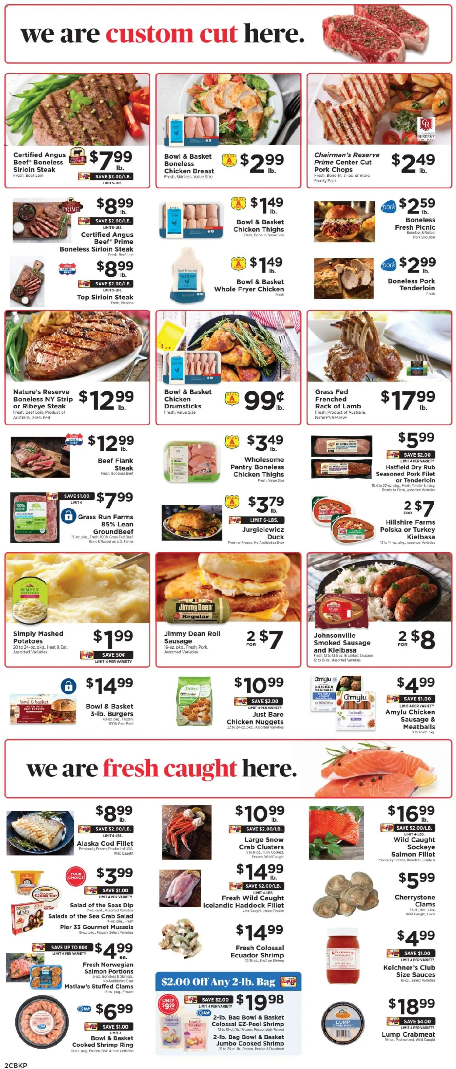 ShopRite Weekly Ad - valid from 14.11.2025 | Page: 2 | Products: Ring, Basket, Potatoes, Sausage