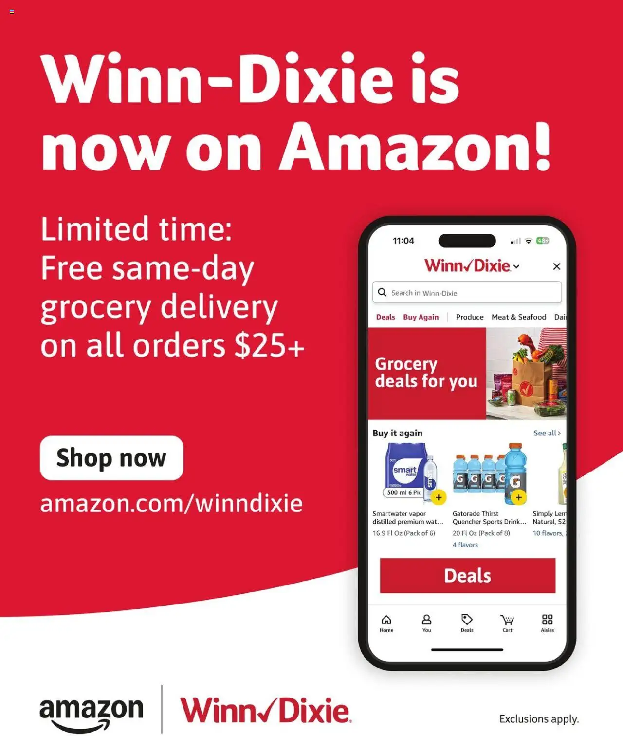 Winn Dixie Weekly Ad - valid from 08.10.2025 | Page: 11 | Products: Seafood