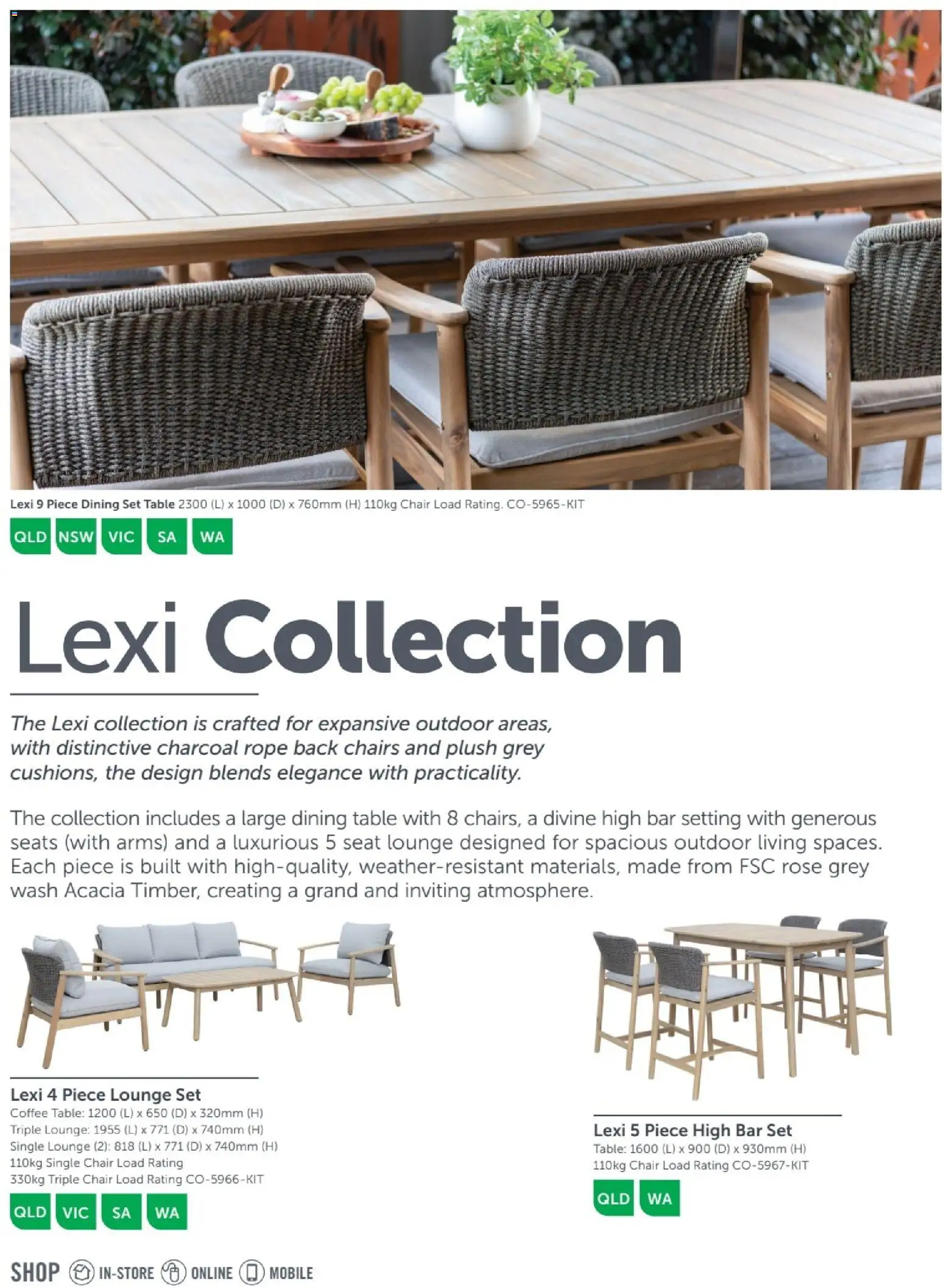 Stratco catalogue - valid from 04.12.2025 | Page: 6 | Products: Coffee table, Table, Coffee, Mobile