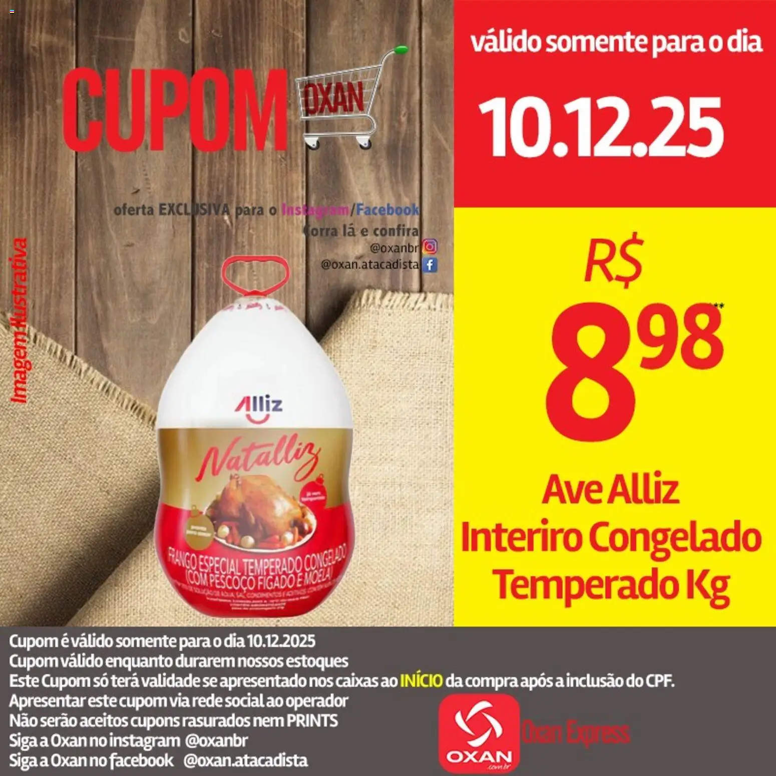 Oxan Atacadista Folheto - válido de 10.12.2025 | Página: 15 | Produtos: Moela, Frango