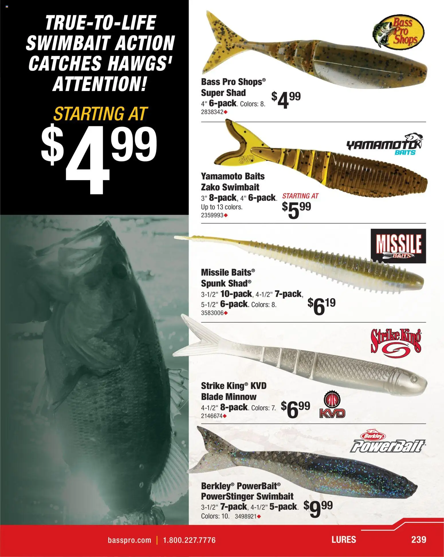 Cabela's Spring Fishing Master 26 - valid from 22.01.2026 | Page: 239