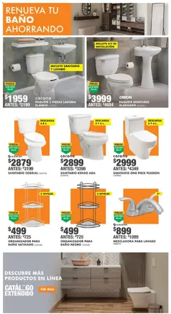 Vista previa de Home Depot catálogo, nuevo folleto de la tienda, válido en México a partir del 16.04.2026 | Página: 3