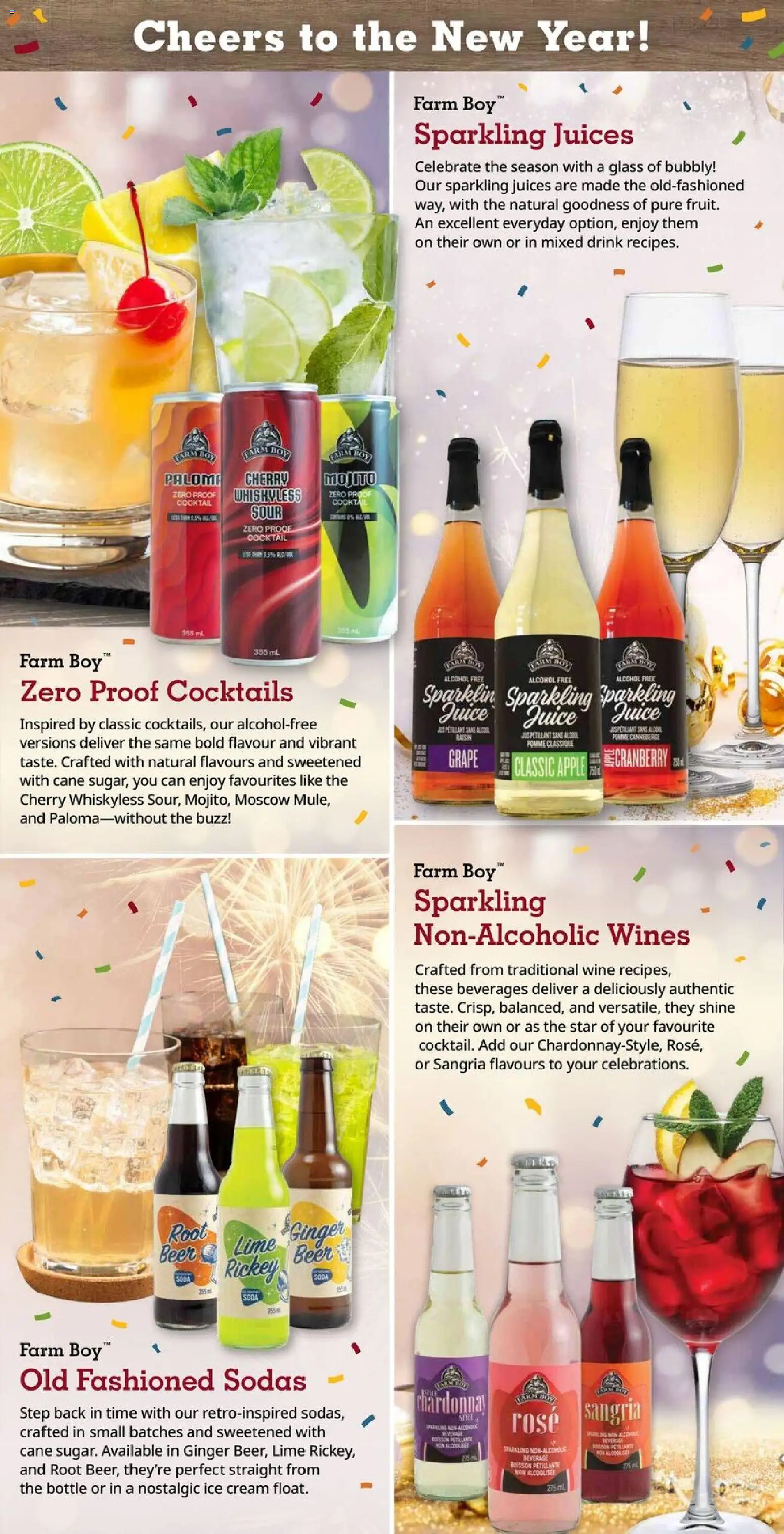 Farm Boy flyer valid from 26.12.2025 | Page: 4 | Products: Cream, Ice cream, Wine, Beer
