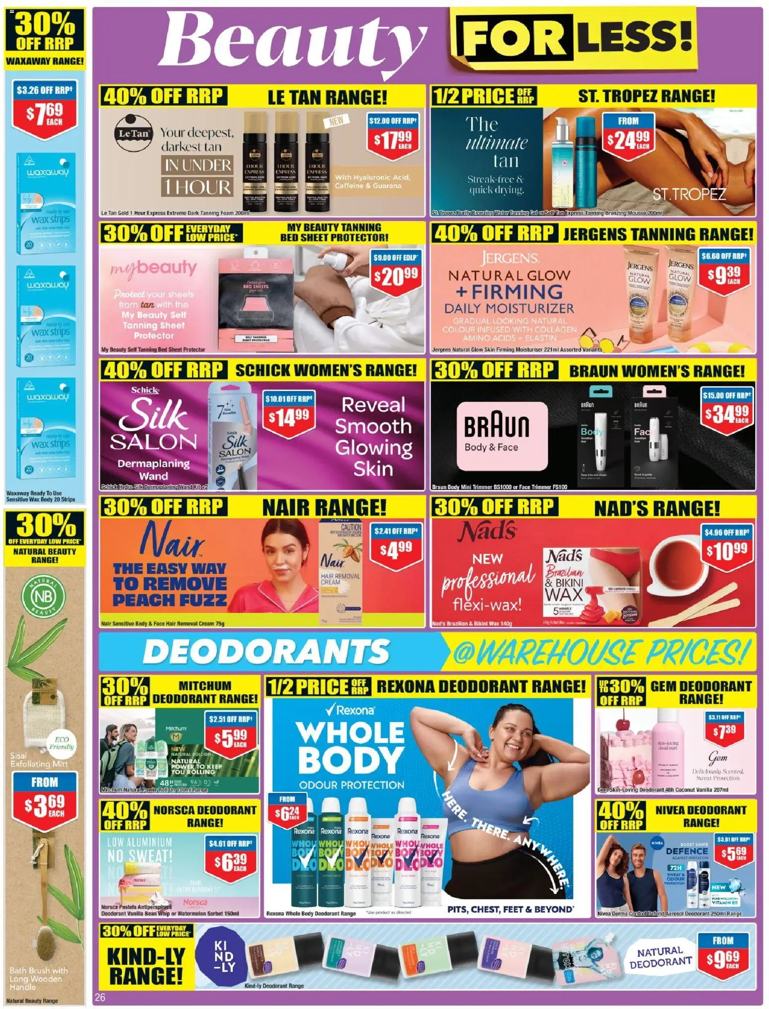 Chemist Warehouse catalogue - valid from 01.01.2026 | Page: 26 | Products: Bath, Gem, Deodorant, Collagen