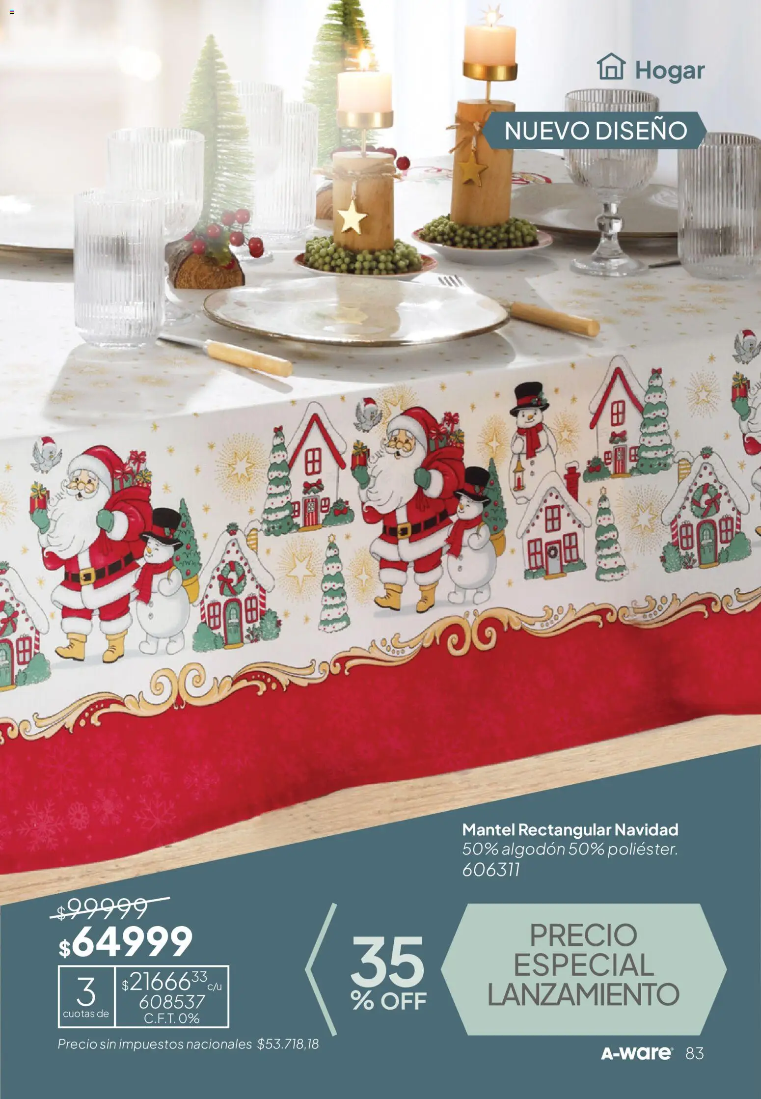 Tupperware Folleto │ válido desde el 09.12.2025 | Página: 84 | Productos: Algodón, Mantel