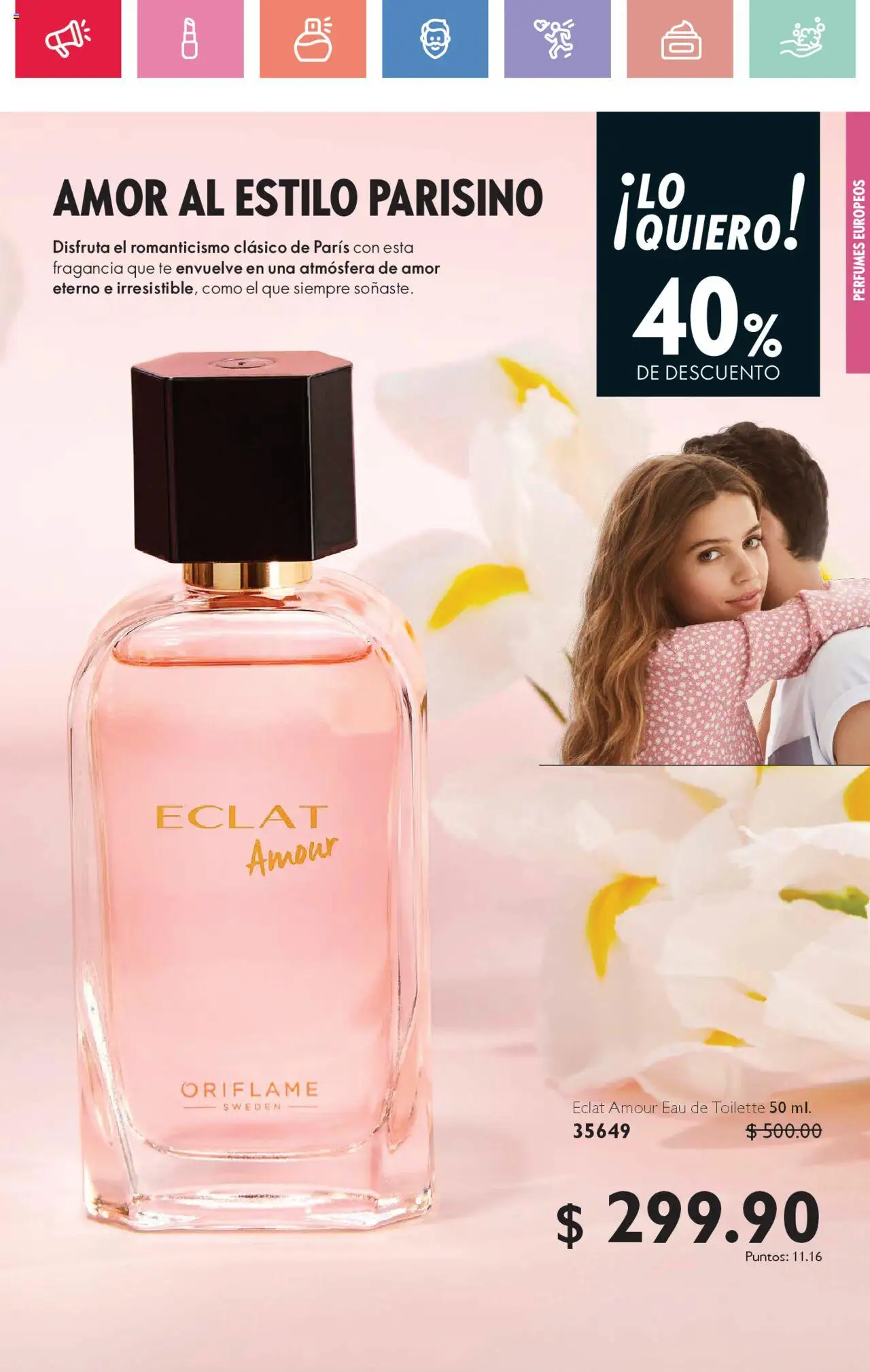 Nuevas ofertas de Oriflame válidas en toda la República Mexicana desde el 02.08.2025. ¡Encuentra las mejores ofertas en Oriflame - Campaña 11 2025! | Página: 91 | Productos: Té, Fragancia, Eau de toilette