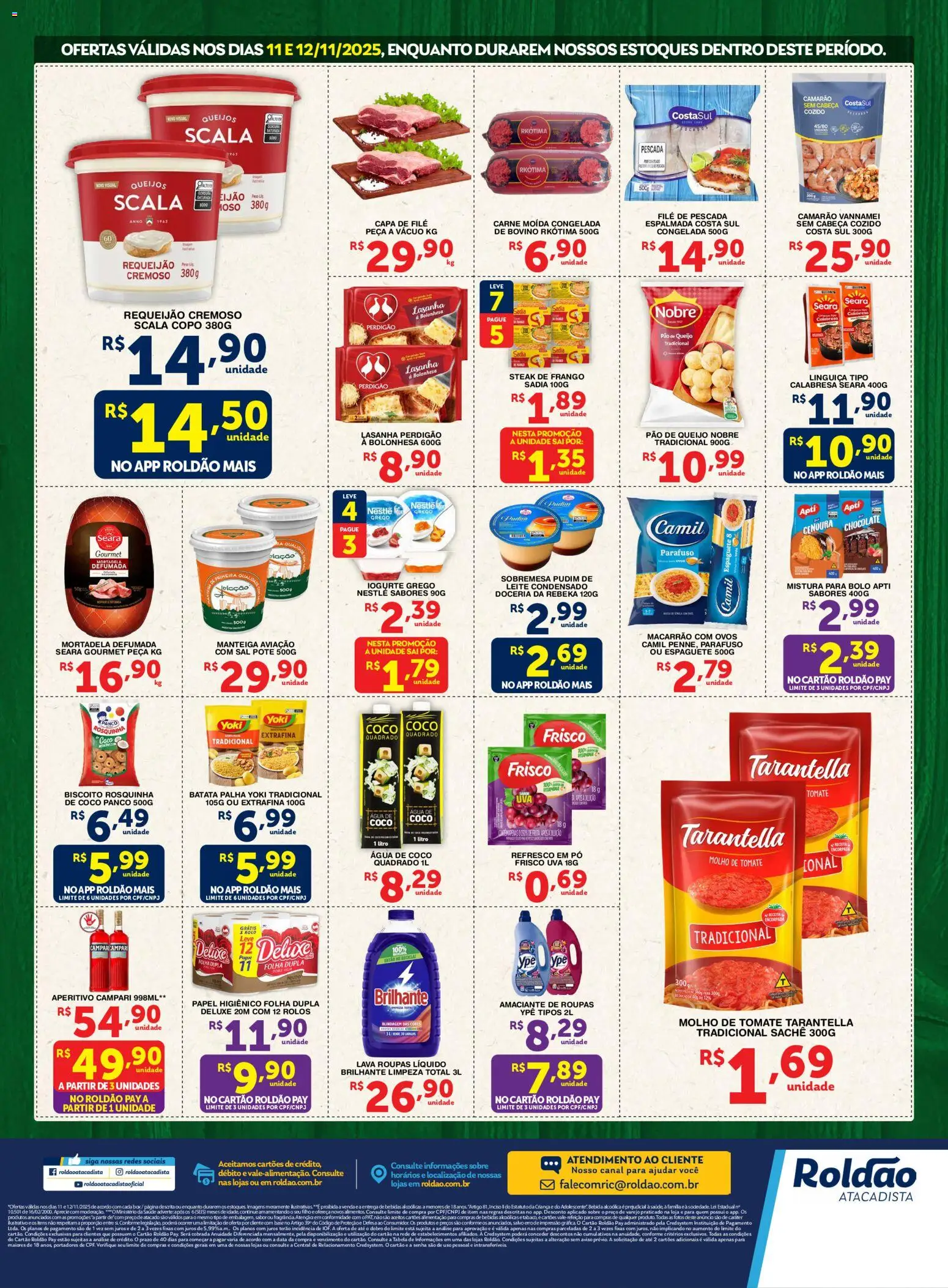 Roldão Folheto - válido de 11.11.2025 | Página: 2 | Produtos: Coco, Ovos, Leite condensado, Carne moída