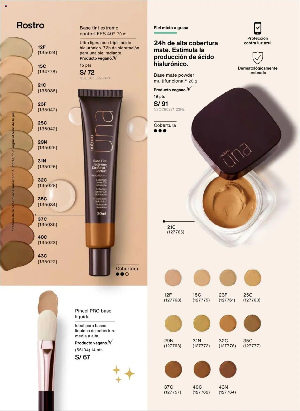 Catálogo Natura válido desde 03.10.2025 | Página: 92 | Productos: Pincel