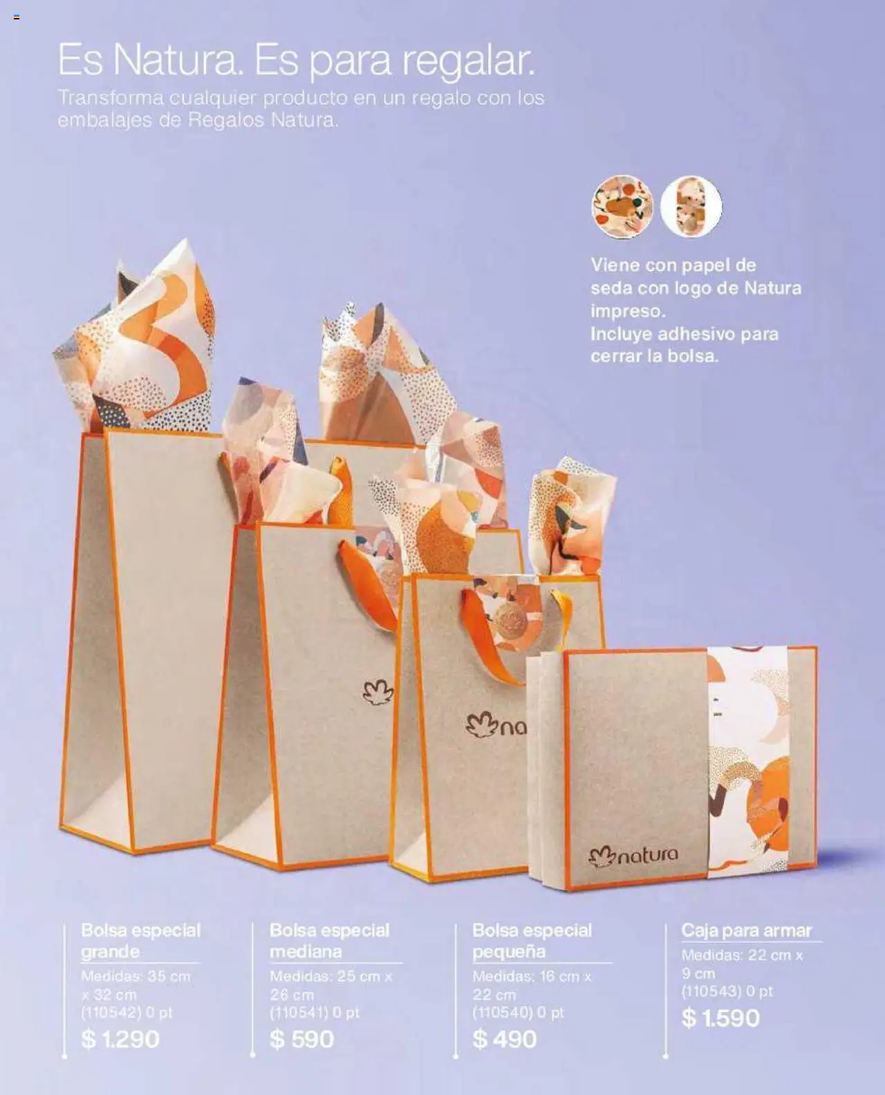 Natura catálogo │ válido desde el 22.07.2025 | Página: 14 | Productos: Bolsa, Caja