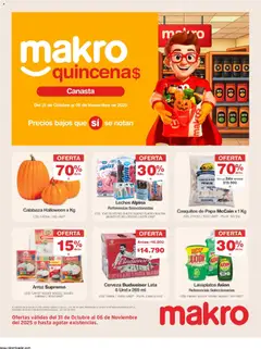 Makro - Quincena -  Vista previa de la revista de la tienda Makro valido desde el 31.10.2025