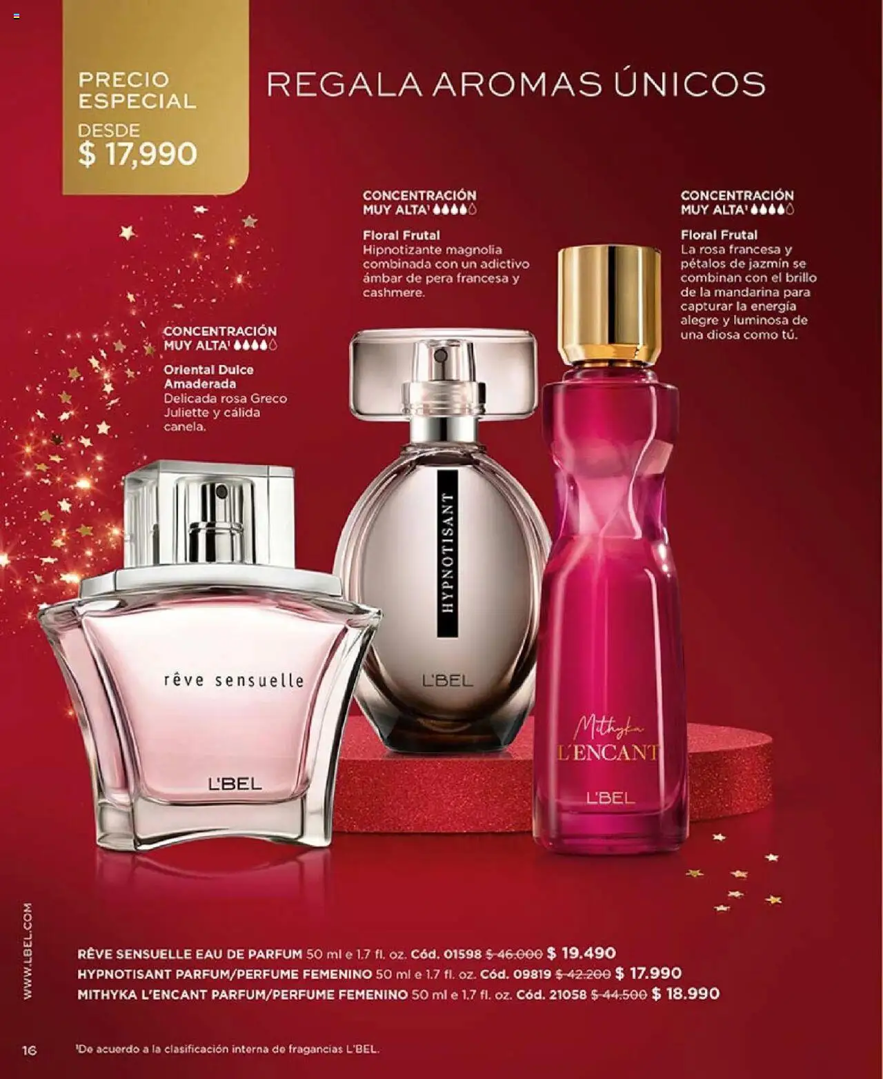 Catálogo L'Bel Campaña 17 │ válido desde el 14.10.2025 | Página: 16 | Productos: Brillo, Pera