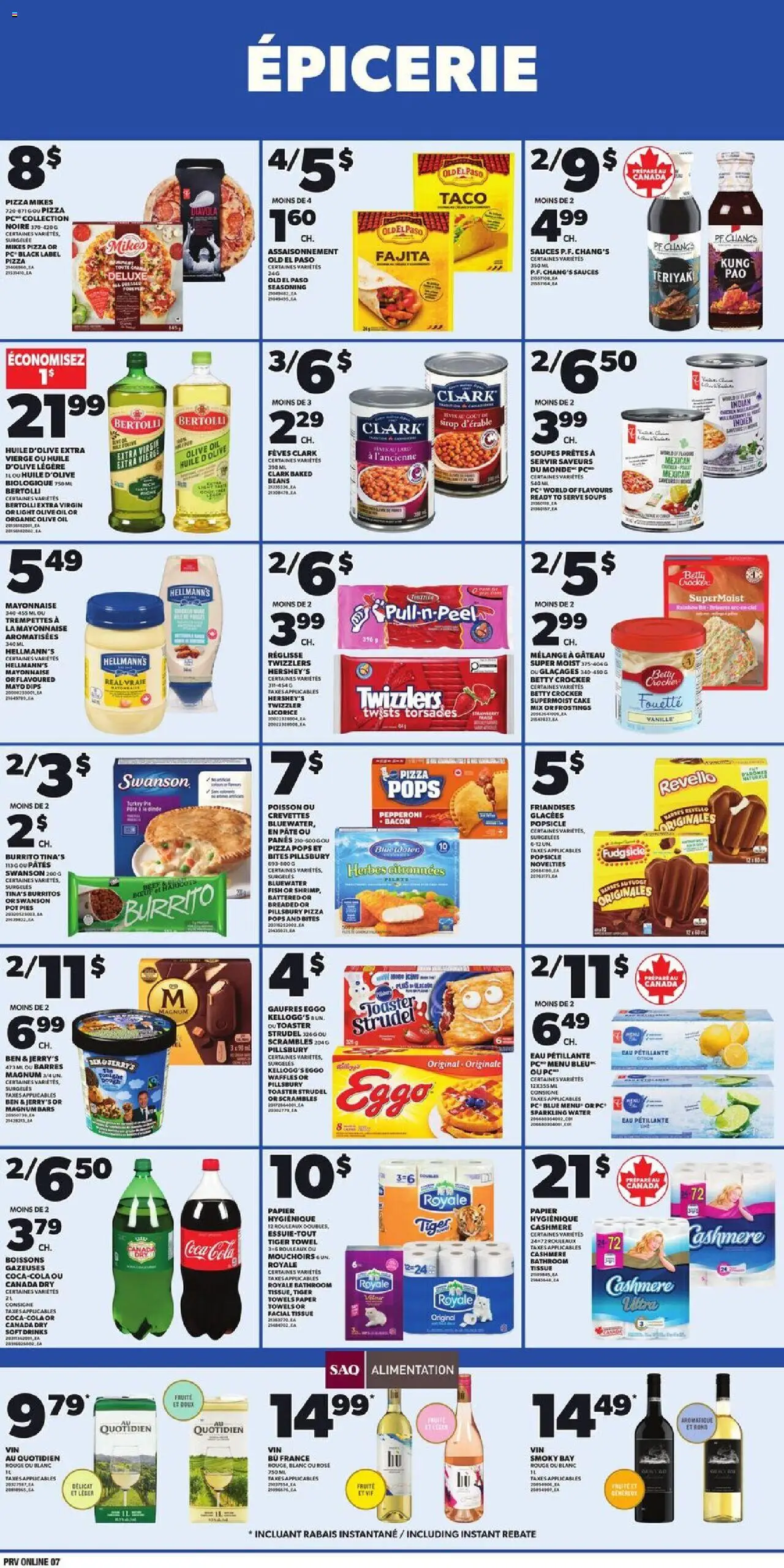 Provigo flyer valid from 31.07.2025 | Page: 8 | Products: Fish, Toaster, Oil, Pizza