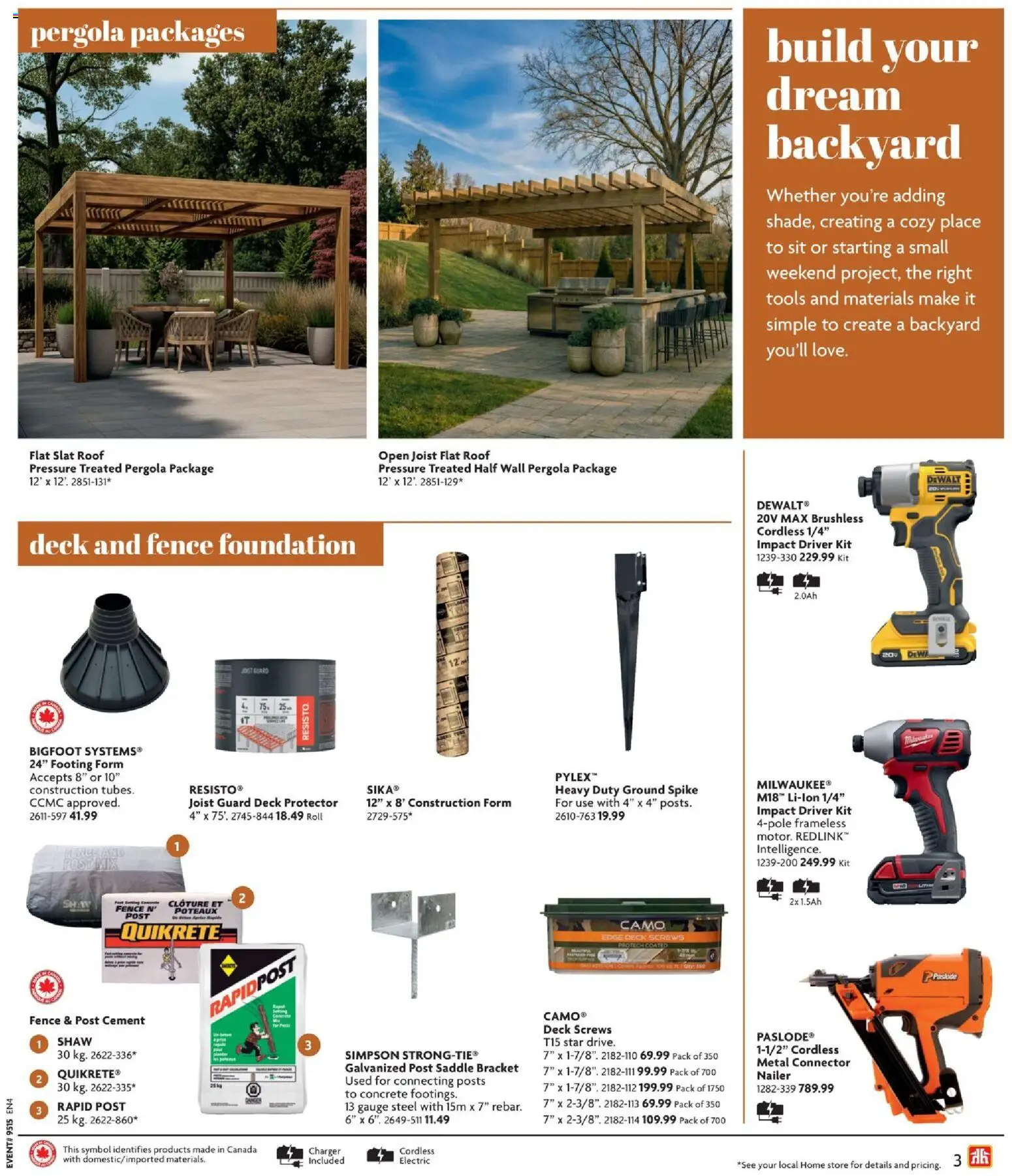 Home Hardware flyer valid from 09.04.2026 | Page: 3 | Products: Connector