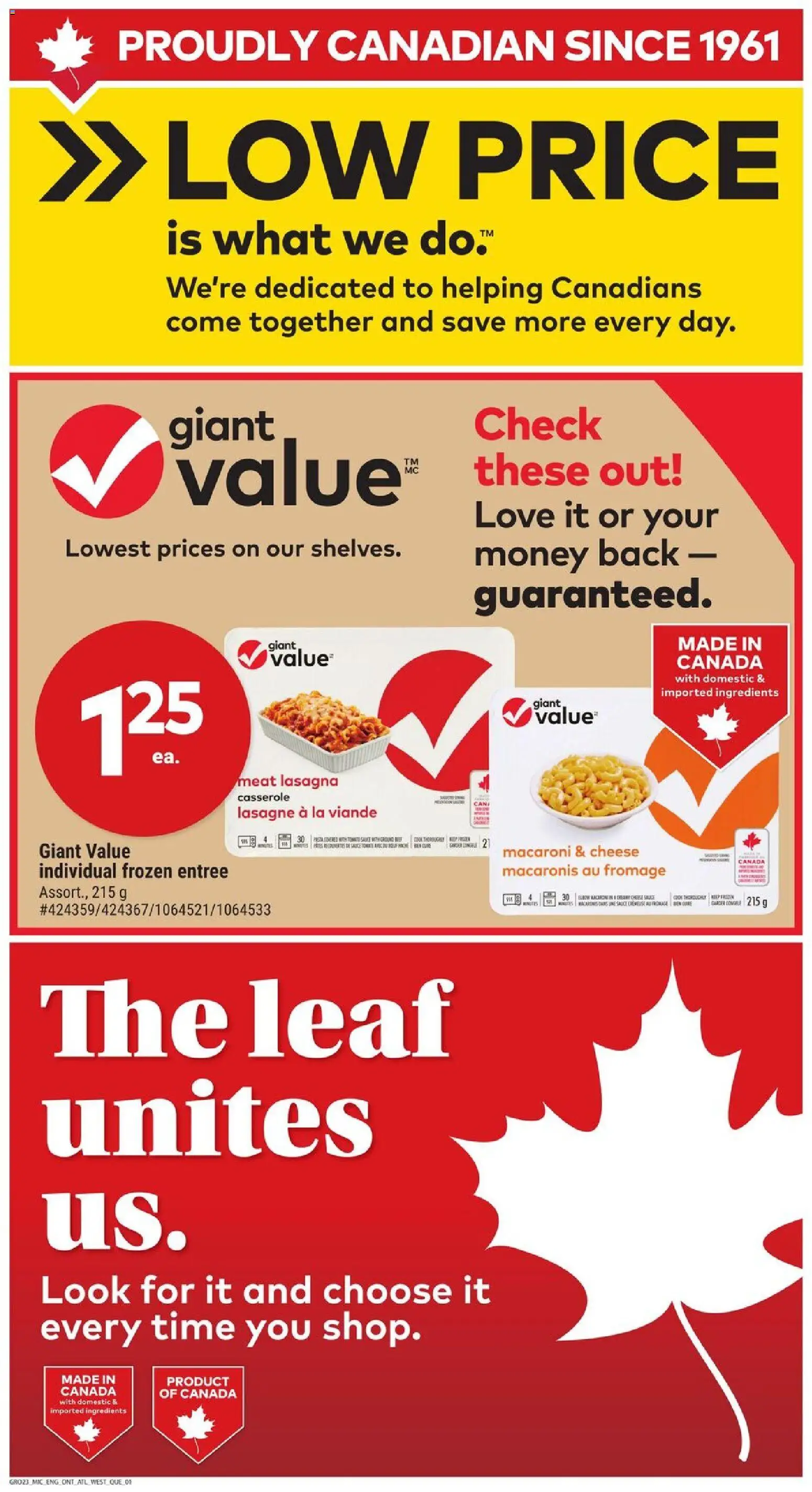 Giant Tiger flyer valid from 07.01.2026 | Page: 6 | Products: Cheese