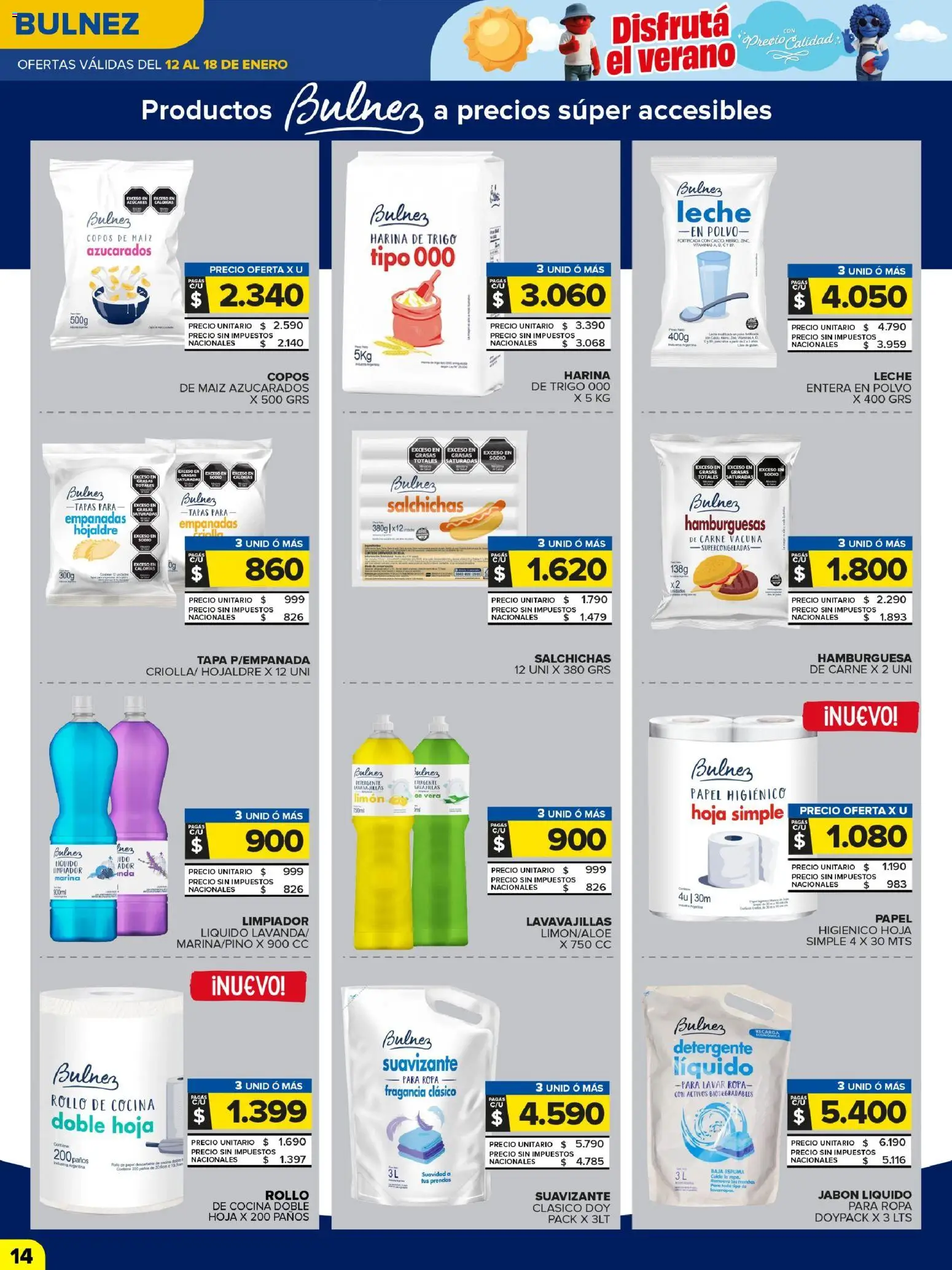 Carrefour Maxi catálogo │ válido desde el 12.01.2026 | Página: 14 | Productos: Fragancia, Polvo, Espuma, Suavizante