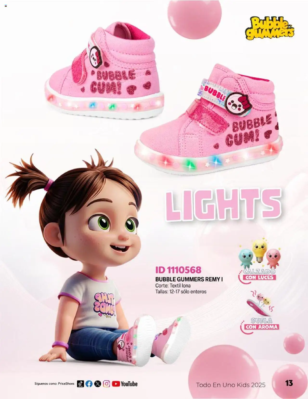 Nuevas ofertas de Price Shoes válidas en toda la República Mexicana desde el 23.04.2025. ¡Encuentra las mejores ofertas en Price Shoes catálogo Kids! | Página: 13 | Productos: Lona