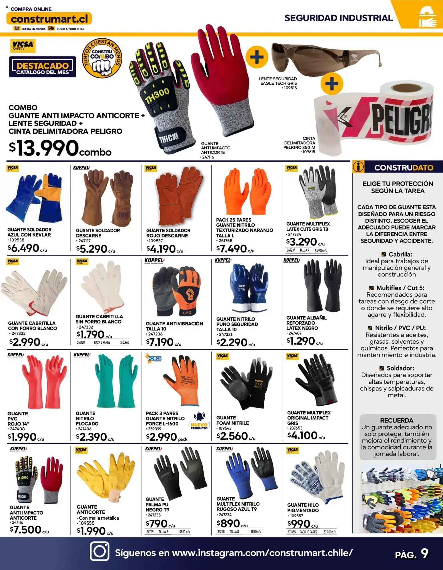 Construmart Ofertas │ válido desde el 01.03.2026 | Página: 9 | Productos: Cinta, Guante, General