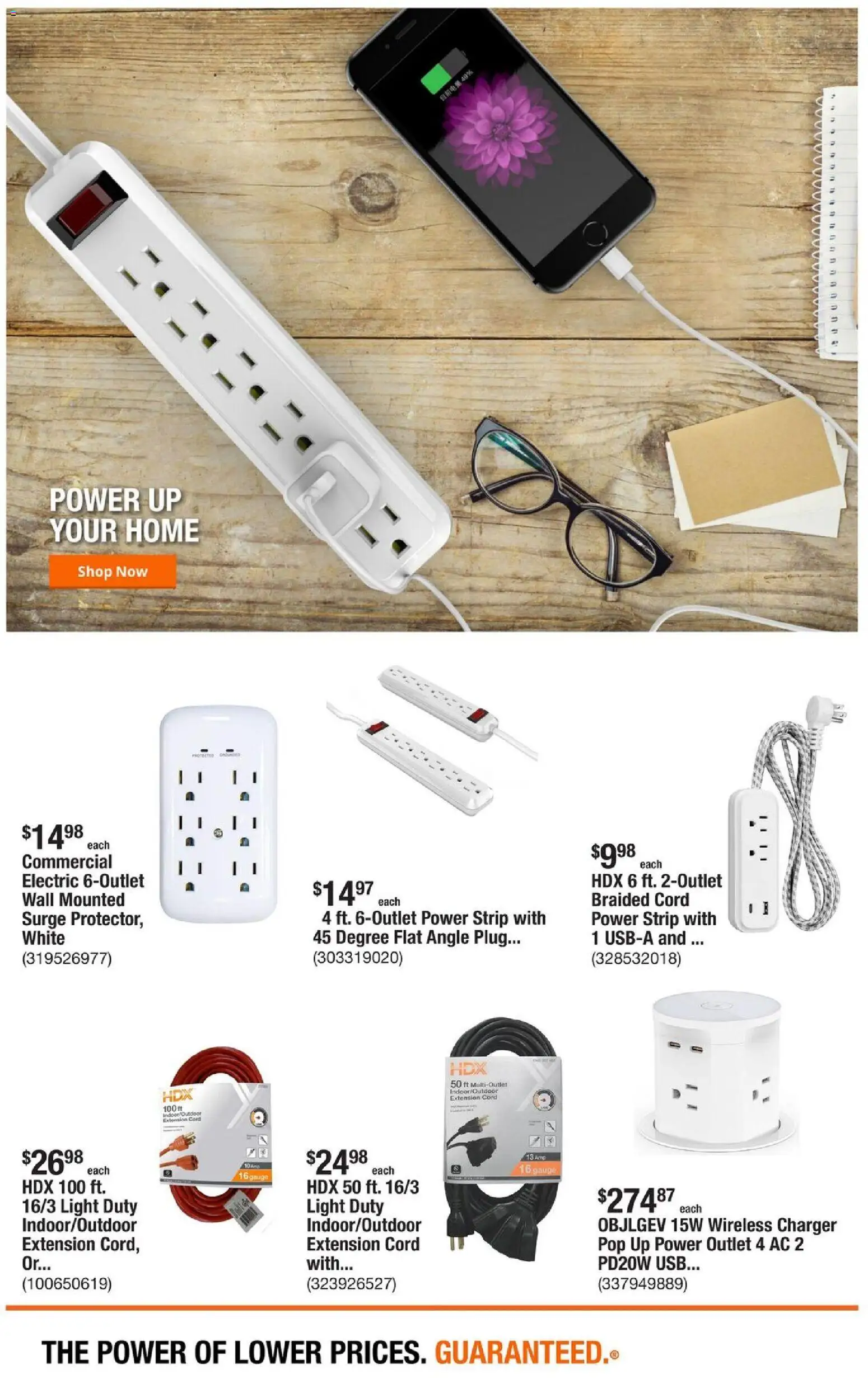 Home Depot Weekly Ad - PA - valid from 04.12.2025 | Page: 6 | Products: Charger, Usb