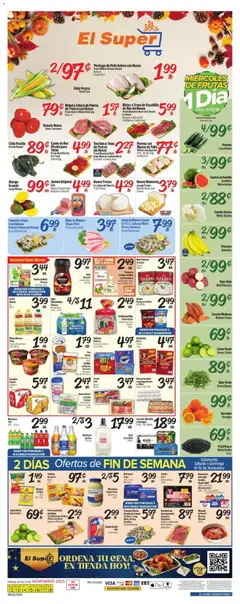 Preview of El Super weekly ads valid from 12.11.2025
