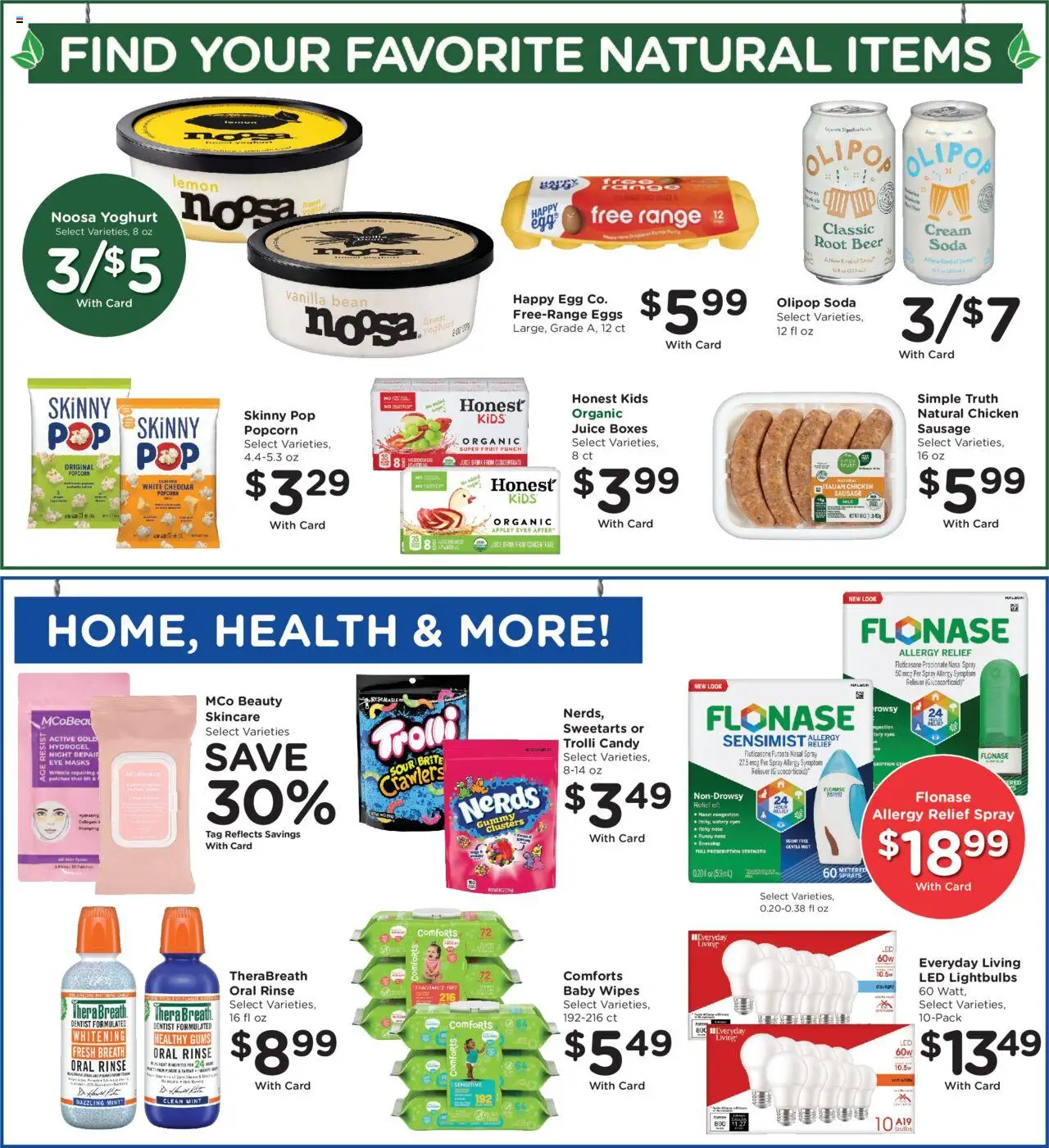Kroger Weekly Ad - valid from 01.10.2025 | Page: 7 | Products: Beer, Cream, Sausage, 2人掛けソファ