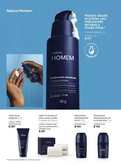 Vista previa de Natura campaña 3 2026, nuevo folleto de la tienda, válido en México a partir del 30.01.2026 | Página: 50 | Productos: Antitranspirante, Barra, Perfume, Jabón