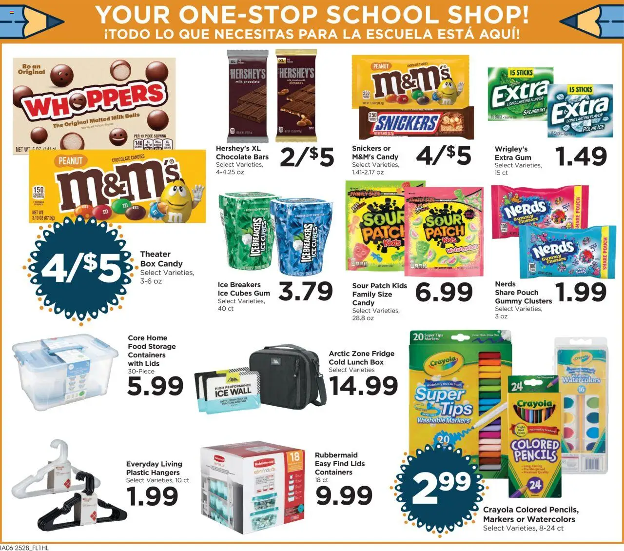 Food 4 Less Weekly Ad - valid from 13.08.2025 | Page: 7 | Products: Milk, Chocolate, Candies, Watermelon