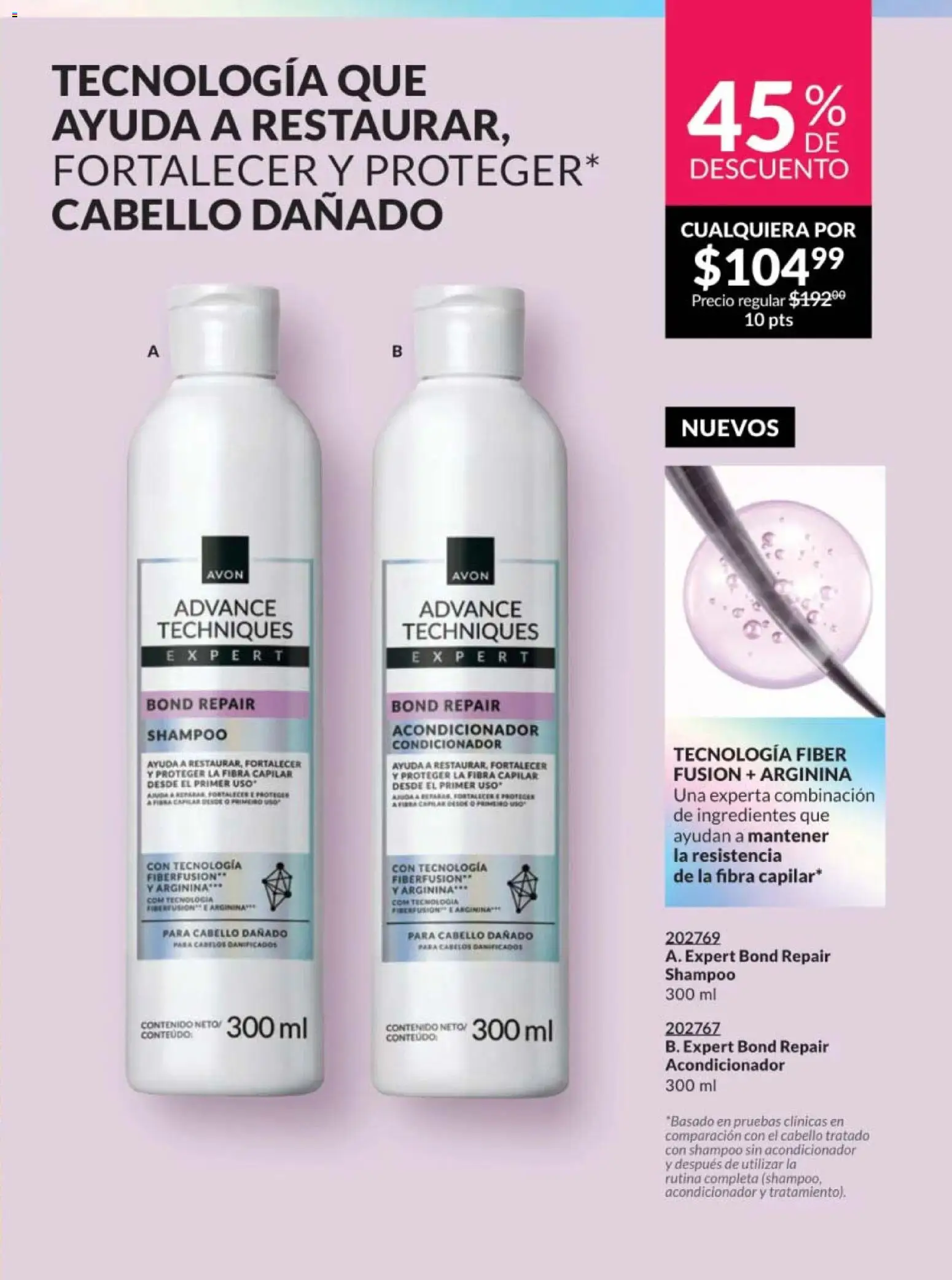 Nuevas ofertas de AVON válidas en toda la República Mexicana desde el 28.11.2025. ¡Encuentra las mejores ofertas en AVON campaña 18 2025! | Página: 191 | Productos: Acondicionador