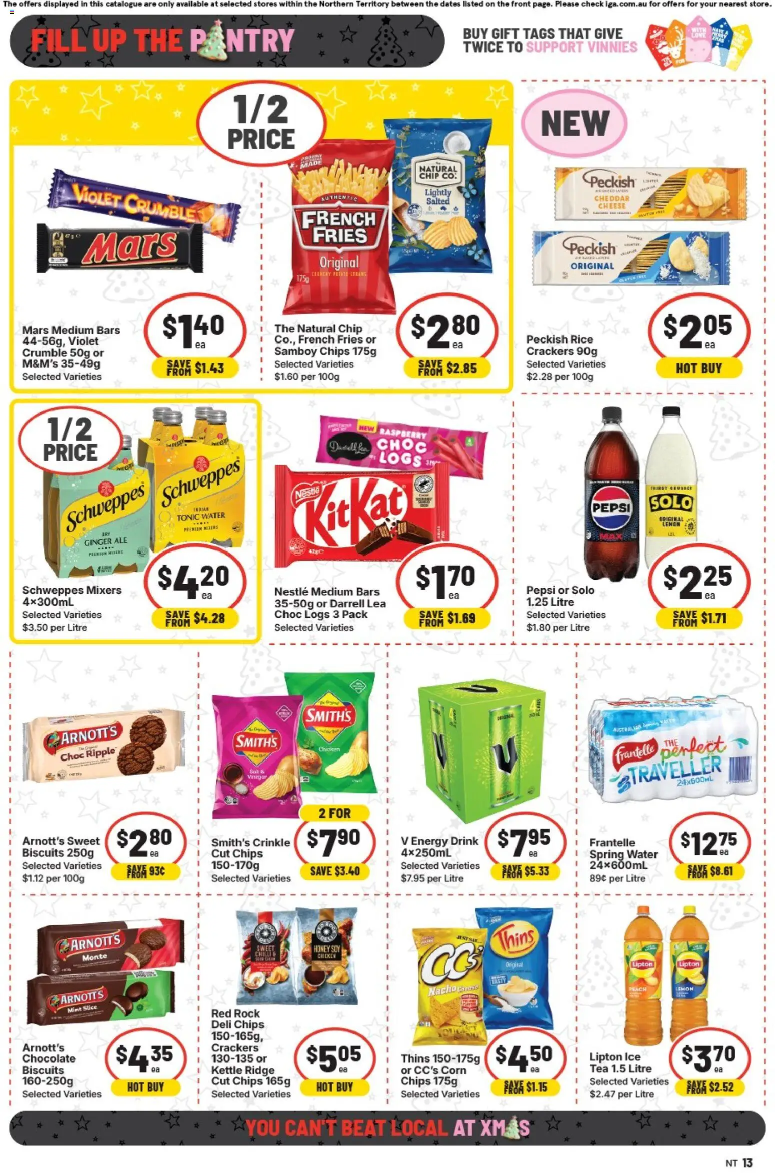 IGA catalogue - valid from 26.11.2025 | Page: 9 | Products: Cheese, Ginger, Tea, Pepsi