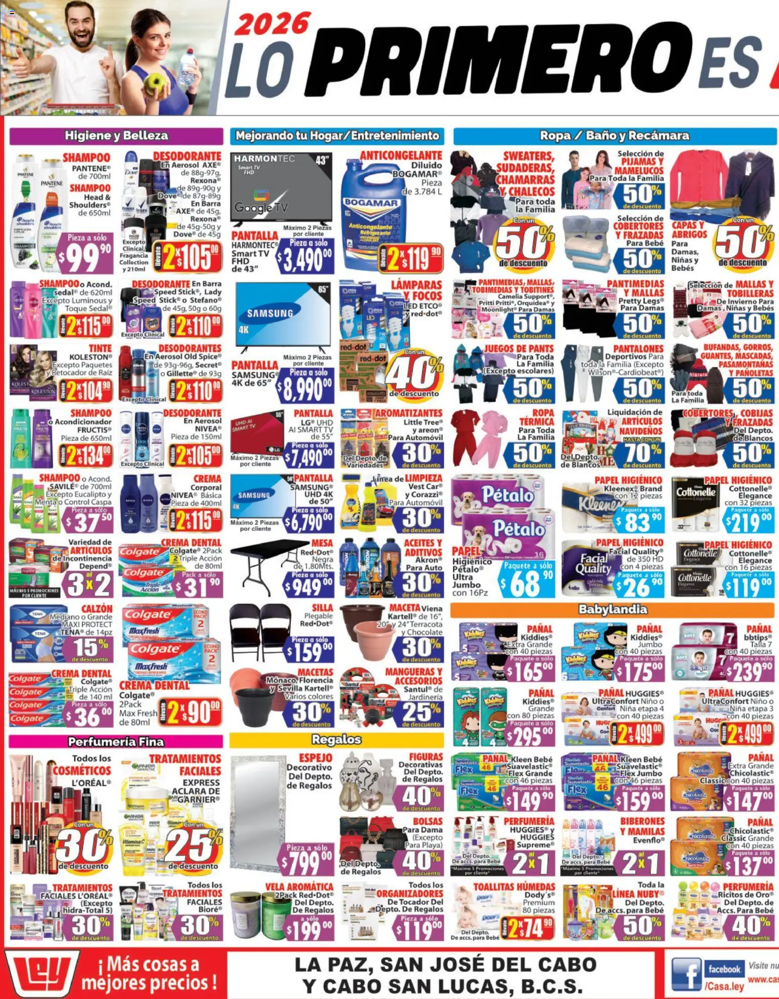 Nuevas ofertas de Casa Ley válidas en toda la República Mexicana desde el 29.01.2026. ¡Encuentra las mejores ofertas en Casa Ley folleto Autoservicio! | Página: 3 | Productos: Toallitas húmedas, Chocolate, Vela, Barra