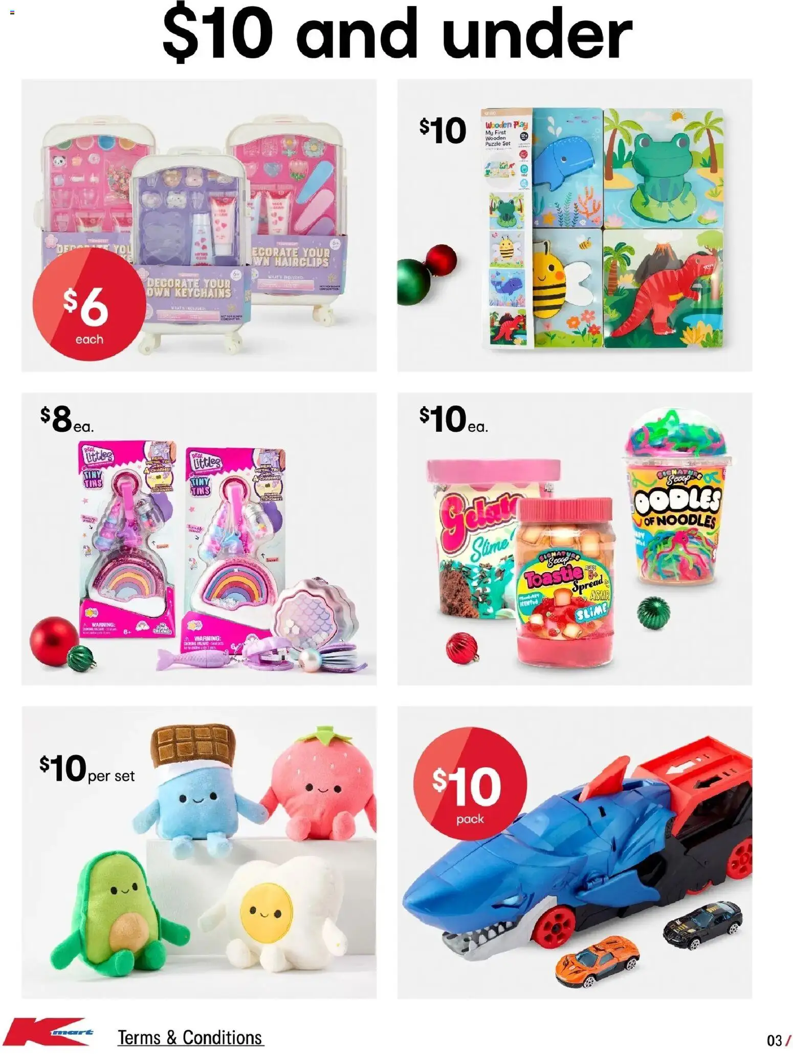 Kmart catalogue - valid from 04.12.2025 | Page: 3 | Products: Charms, Noodles
