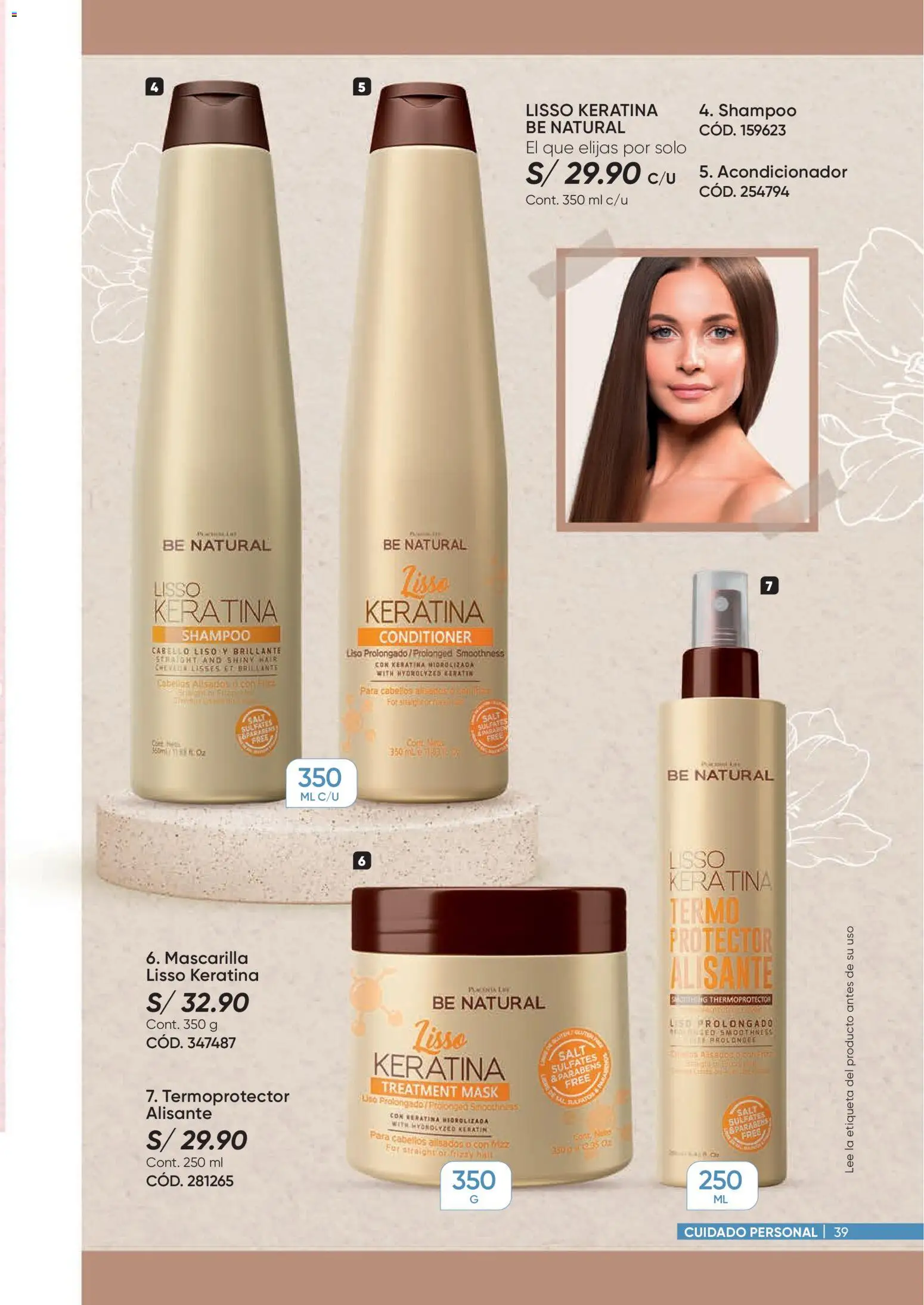 Catálogo Azzorti válido desde 09.03.2026 | Página: 39 | Productos: Shampoo, Acondicionador