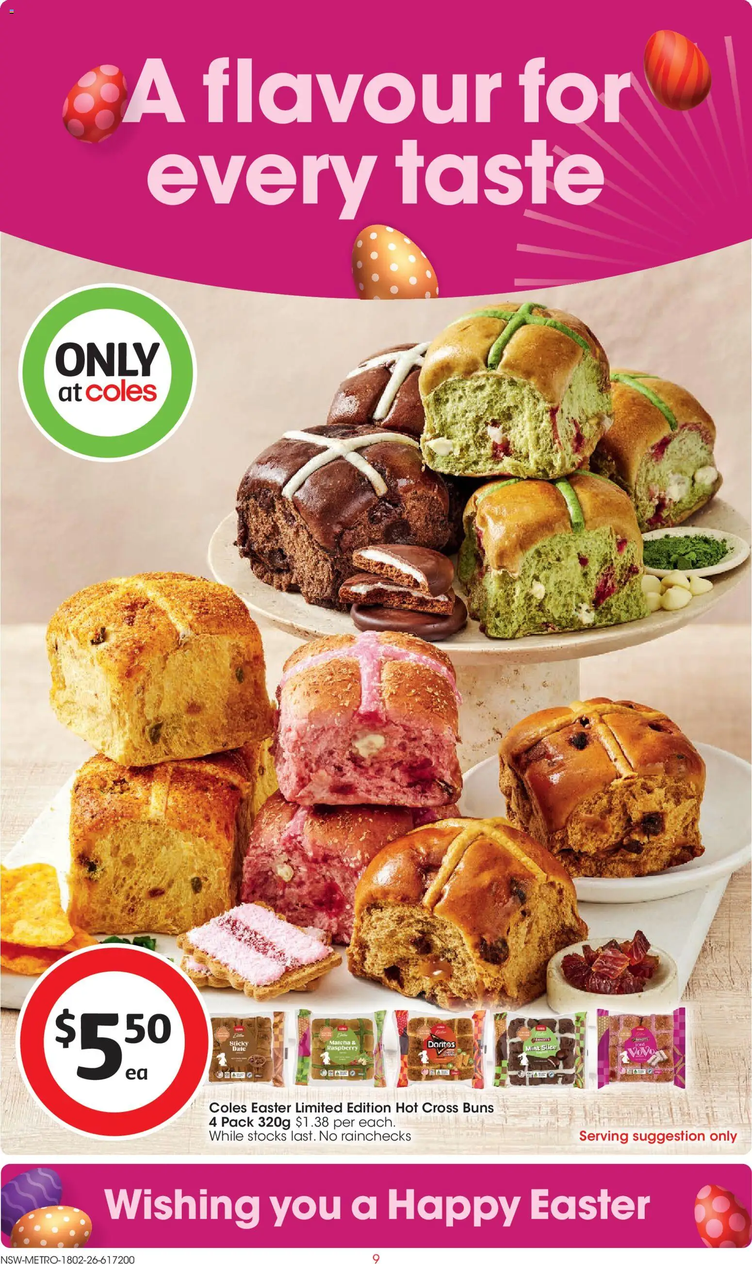 Coles catalogue - valid from 18.02.2026 | Page: 9 | Products: Potatoes, Date, Raspberry