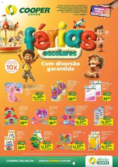 Cooper - Ofertas Especial Férias Escolares - Pré-Visualização do folheto da loja Cooper, válido de 16.07.2025
