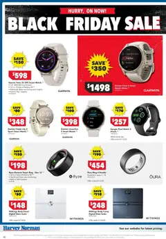Preview of Harvey Norman Computers & Tech Black Friday Deals - valid from 20.11.2025 | Page: 40 | Products: Water, Accessories, Watch, Scale