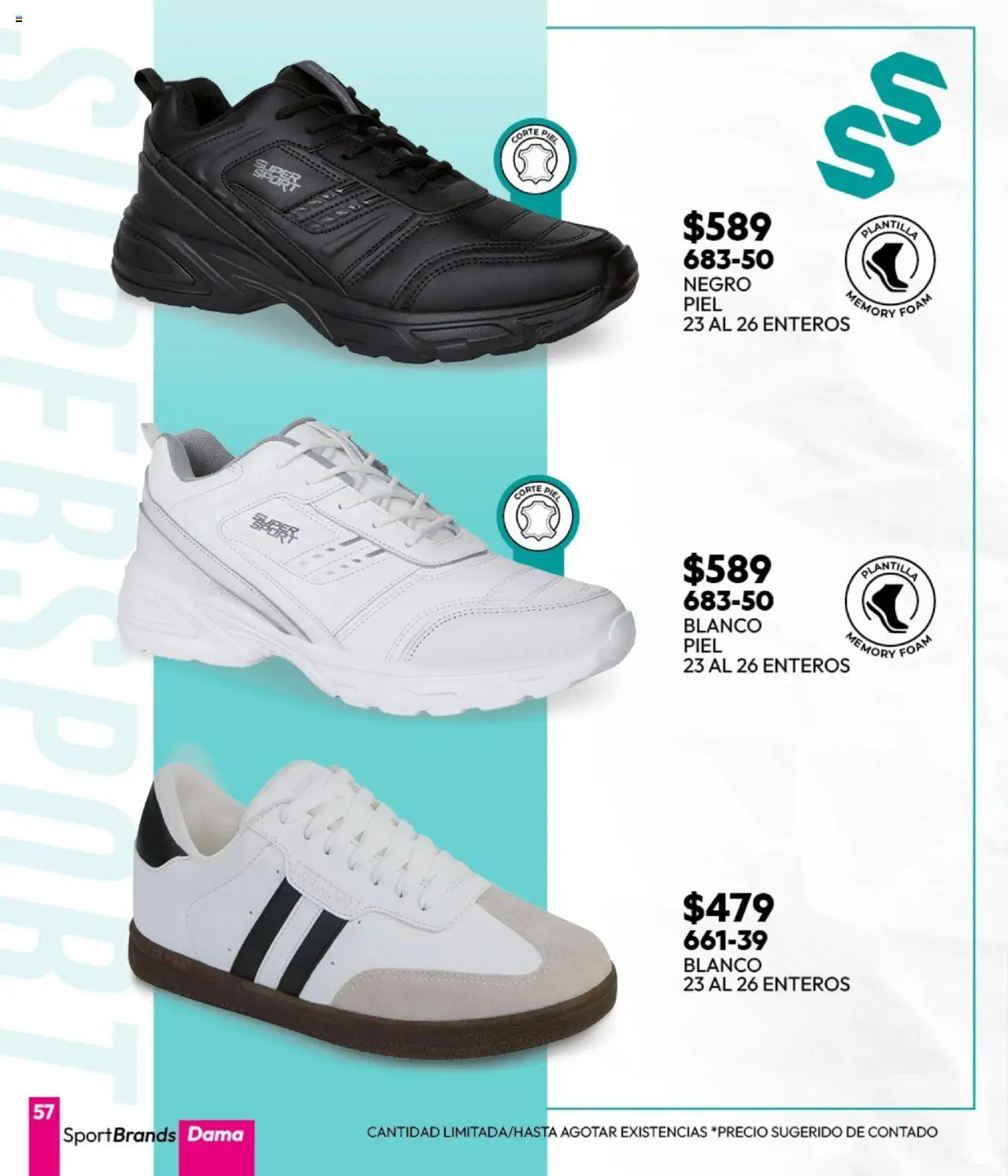 Nuevas ofertas de Cklass válidas en toda la República Mexicana desde el 16.09.2025. ¡Encuentra las mejores ofertas en Cklass - Catálogo Invierno Sportbrands! | Página: 58