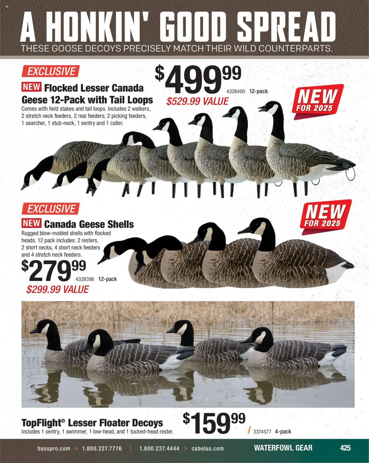 Cabela's Hunting Master 25 - valid from 11.08.2025 | Page: 425 | Products: Waterfowl