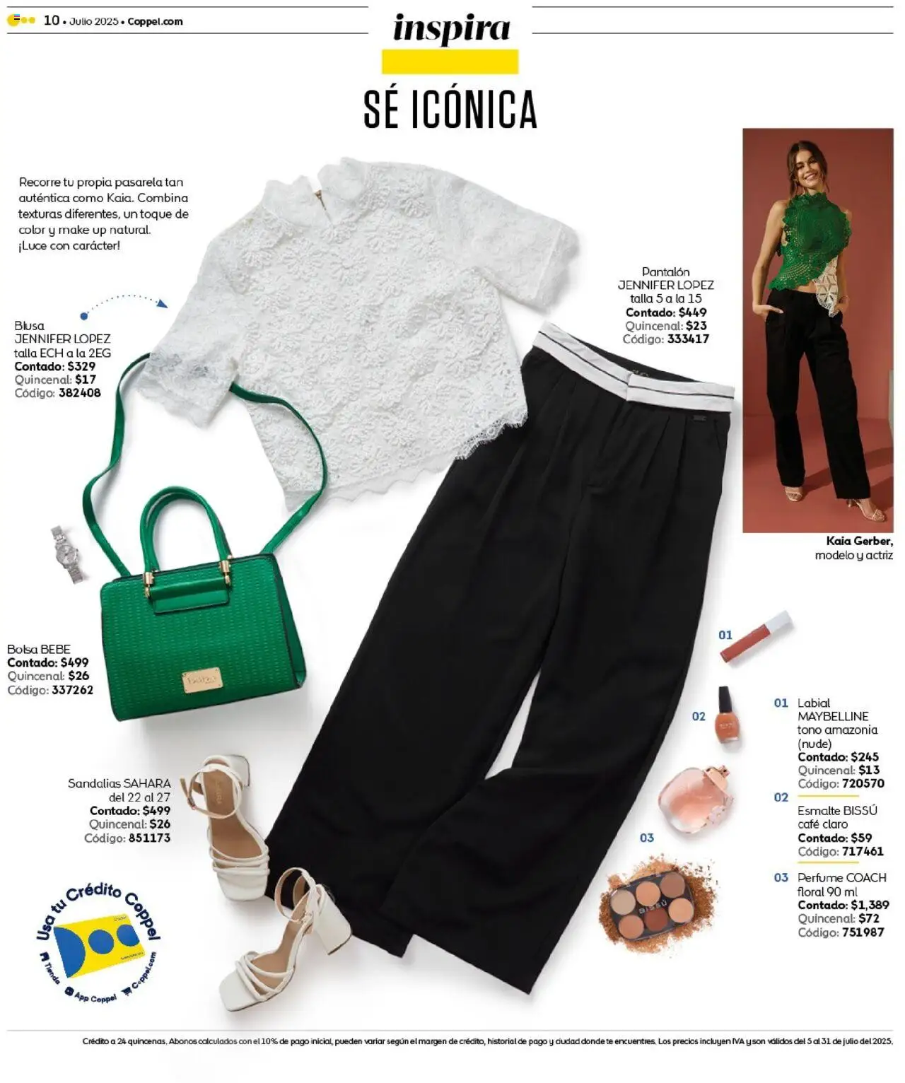 Nuevas ofertas de Coppel válidas en toda la República Mexicana desde el 05.07.2025. ¡Encuentra las mejores ofertas en Coppel catálogo Rebajas! | Página: 10 | Productos: Bolsa, Café, Sandalias, Perfume