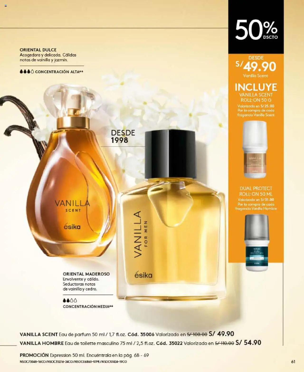 Catálogo Ésika válido desde 25.08.2025 | Página: 61 | Productos: Fragancia, EAU de Toilette