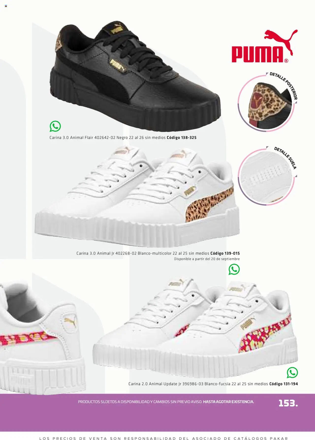 Nuevas ofertas de SC Pakar válidas en toda la República Mexicana desde el 29.08.2025. ¡Encuentra las mejores ofertas en SC Pakar - Catálogo Otoño Women! | Página: 153