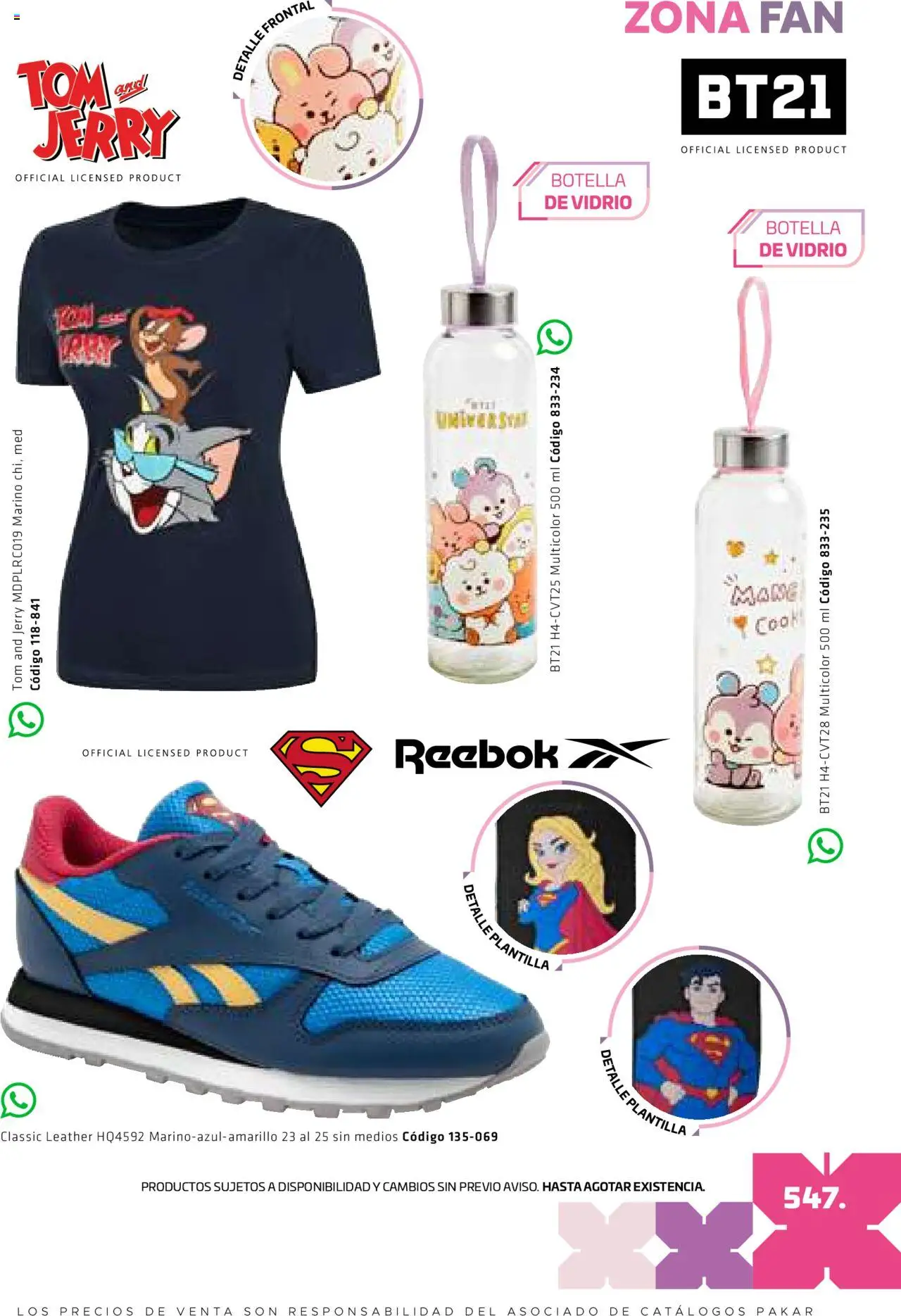 Nuevas ofertas de SC Pakar válidas en toda la República Mexicana desde el 29.08.2025. ¡Encuentra las mejores ofertas en SC Pakar - Catálogo Otoño Women! | Página: 547 | Productos: Botella