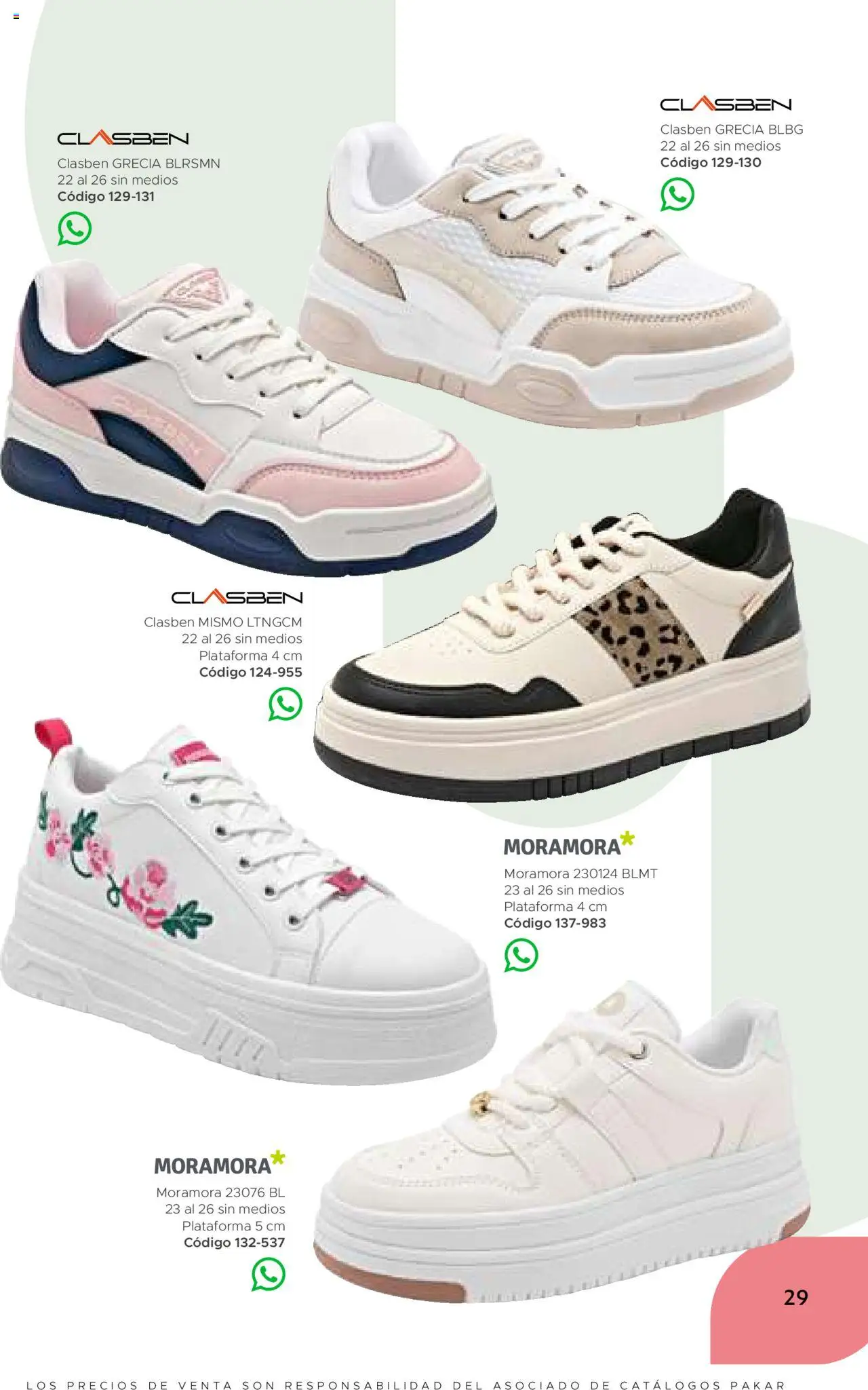 Nuevas ofertas de SC Pakar válidas en toda la República Mexicana desde el 24.07.2025. ¡Encuentra las mejores ofertas en SC Pakar - Catálogo Casual otoño / invierno! | Página: 29