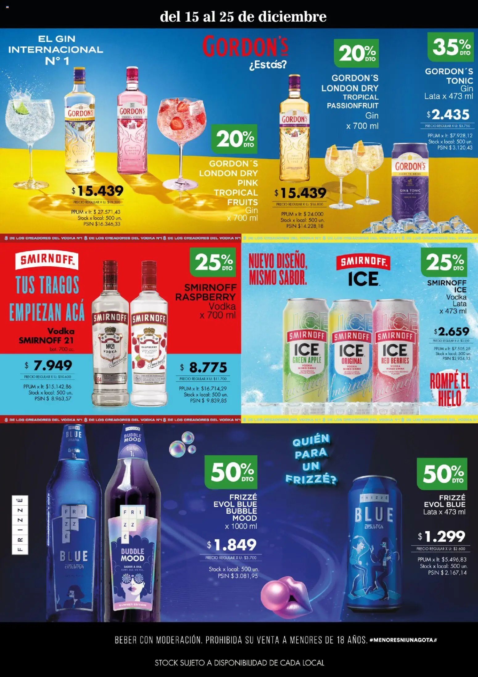 Jumbo - Especial Bebidas │ válido desde el 15.12.2025 | Página: 5 | Productos: Vodka, Gin, Uva
