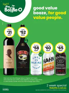 Preview of The Bottle-O Catalogue BINNINGUP - valid from 21.07.2025