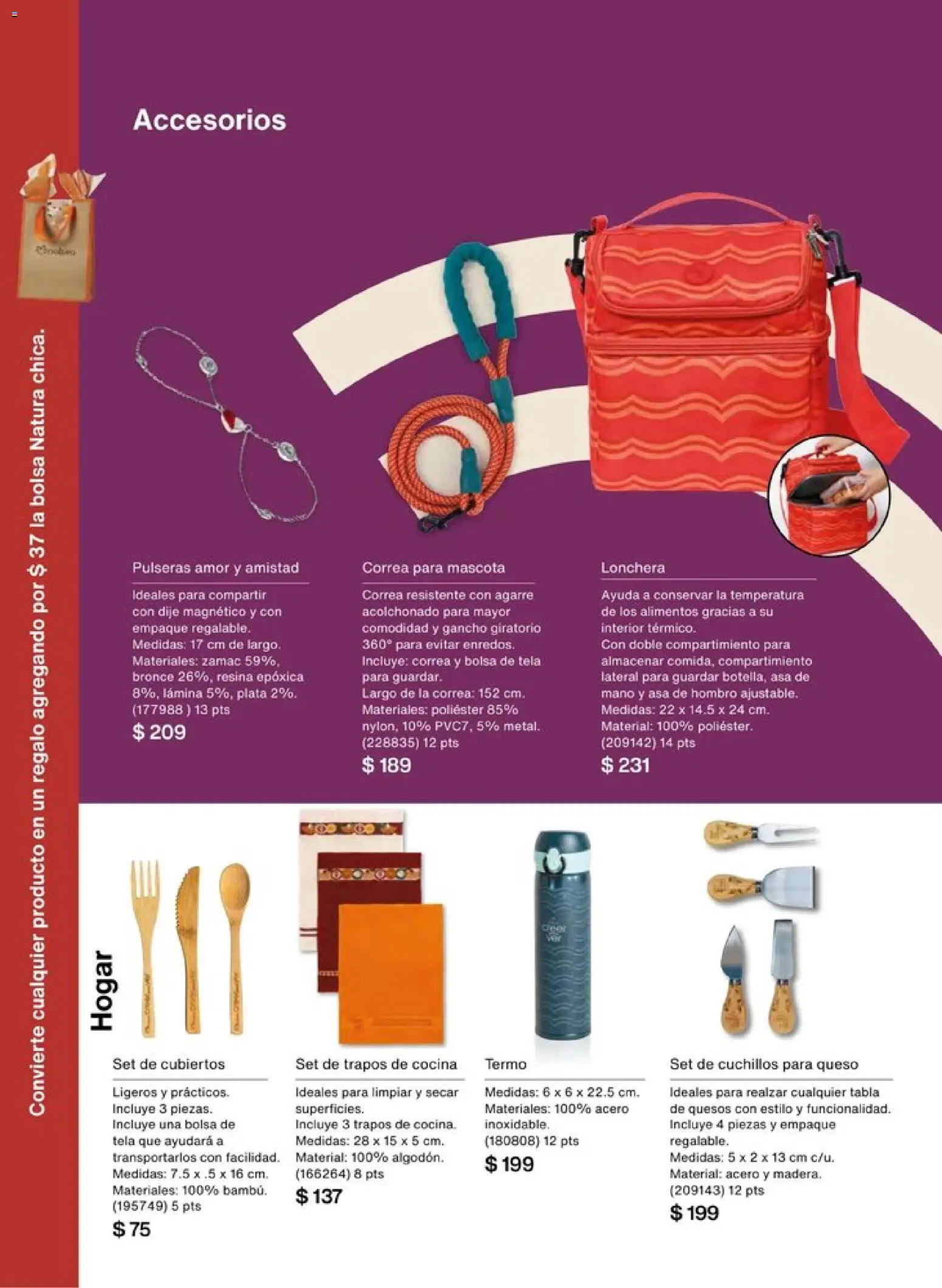 Nuevas ofertas de Natura válidas en toda la República Mexicana desde el 20.12.2025. ¡Encuentra las mejores ofertas en Natura campaña 1 2026! | Página: 153 | Productos: Queso, Cocina, Termo, Dije