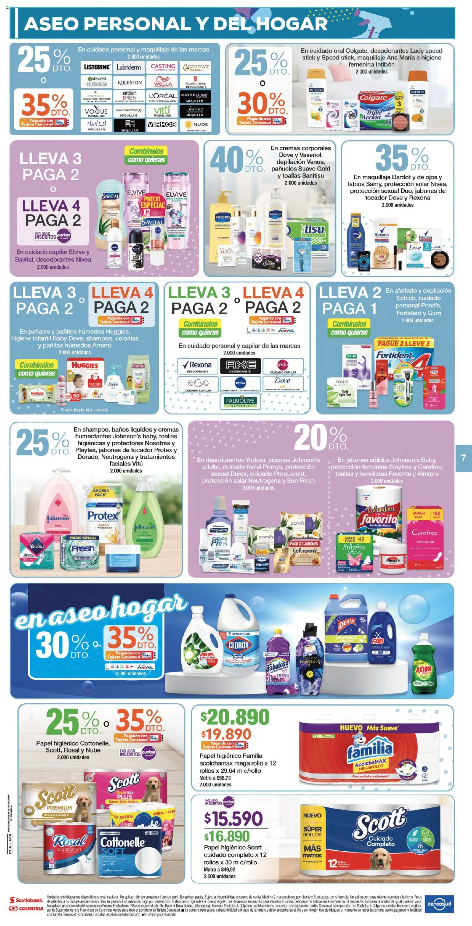 Jumbo revista - valida desde el 12.12.2025 | Página: 7 | Productos: Sobre, Maquillaje, Detergente, Pañales