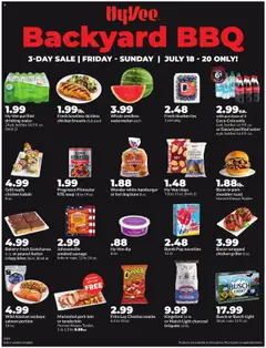 Preview of HyVee weekly ads valid from 18.07.2025