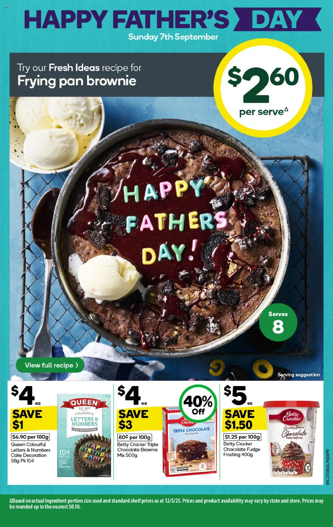 Woolworths catalogue - valid from 27.08.2025 | Page: 19 | Products: Shelf, Frosting, Chocolate