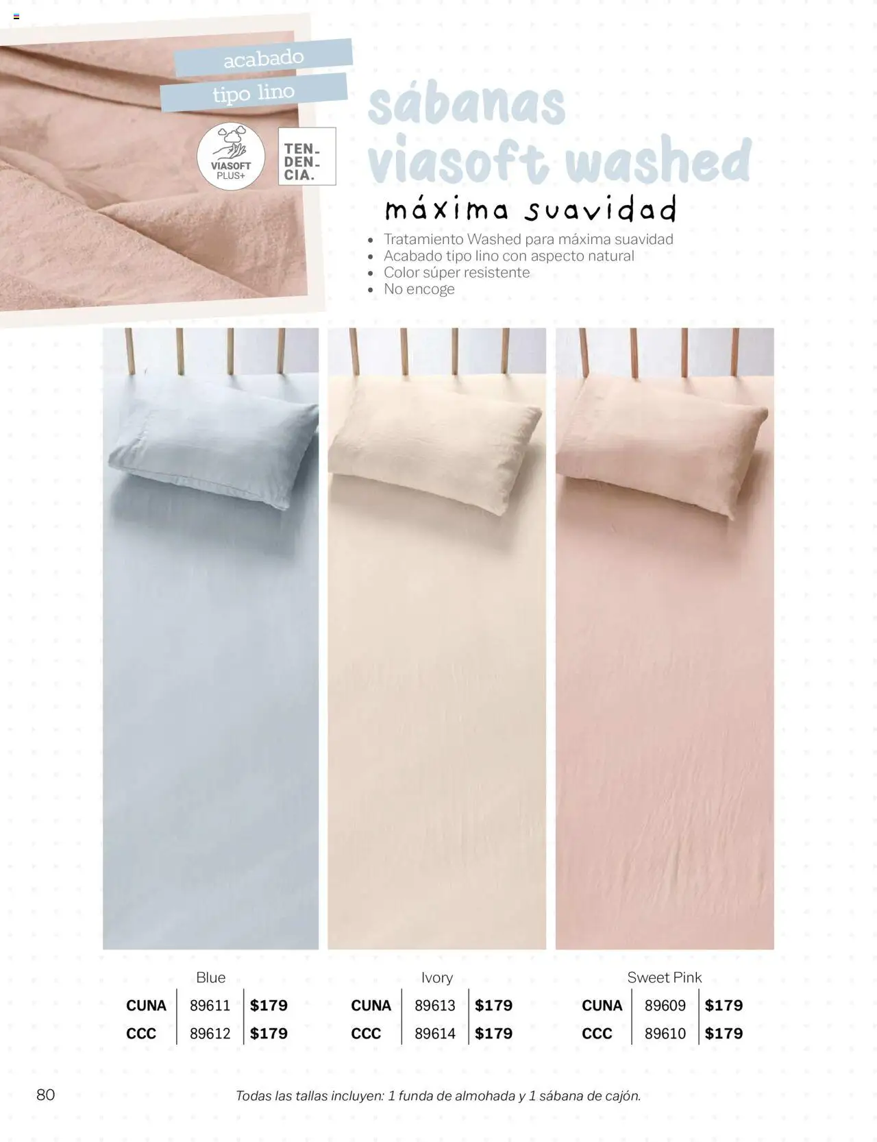 Nuevas ofertas de Vianney válidas en toda la República Mexicana desde el 15.08.2025. ¡Encuentra las mejores ofertas en Vianney - Catálogo Bebé! | Página: 82 | Productos: Funda, Funda de almohada, Almohada, Cuna