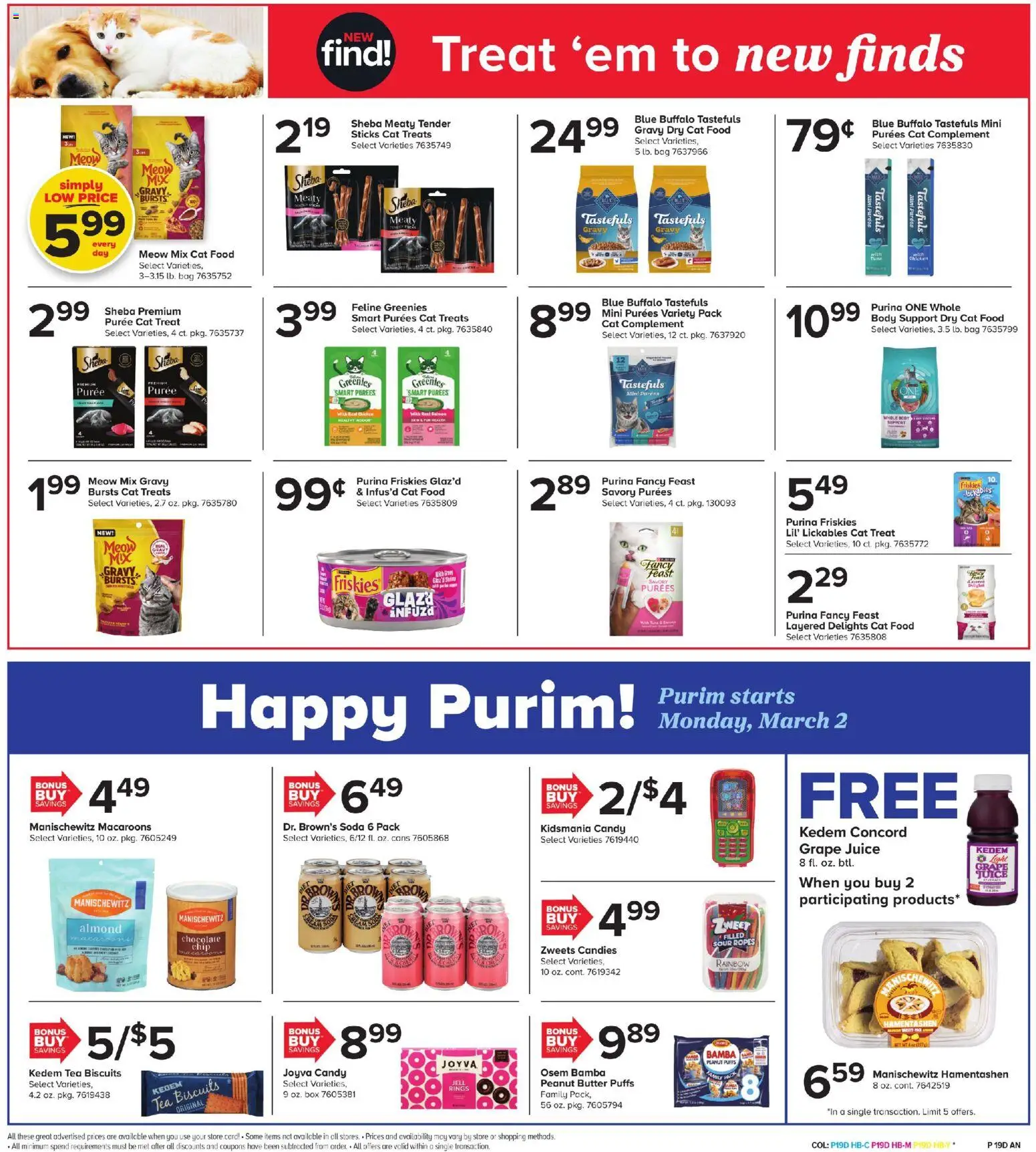 Giant Weekly Ad - valid from 27.02.2026 | Page: 20 | Products: Cat Food, Juice, Tea, Bag